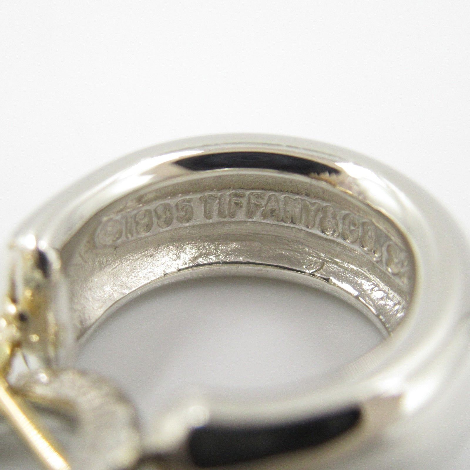 Tiffany & Co. Tiffany Co Tangle Earrings 925 Silver K18 (Yellow Gold) Gold Size ONE SIZE - 4 Thumbnail