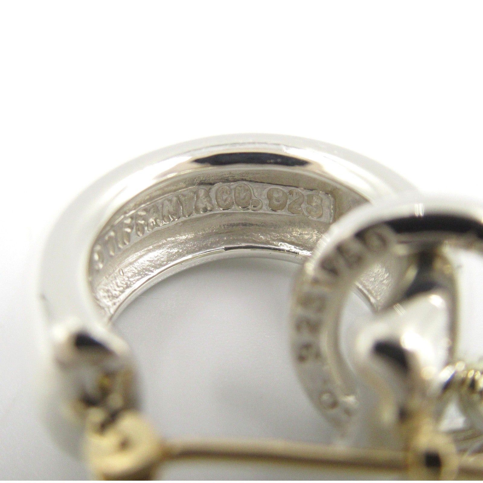 Tiffany & Co. Tiffany Co Tangle Earrings 925 Silver K18 (Yellow Gold) Gold Size ONE SIZE - 5 Thumbnail