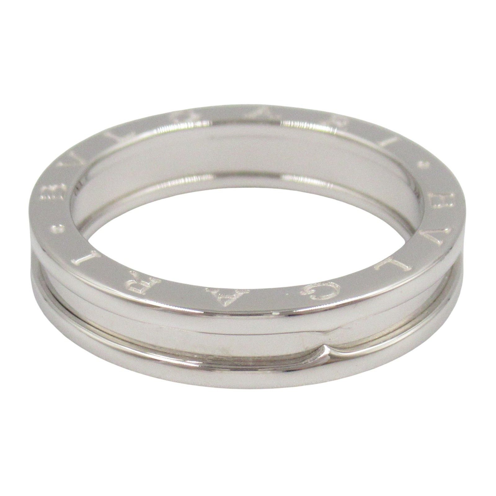 Bvlgari Bvlgari B Zero One Ring 1Belt K18Wg (White Gold) Silver Size ONE SIZE - 3 Thumbnail