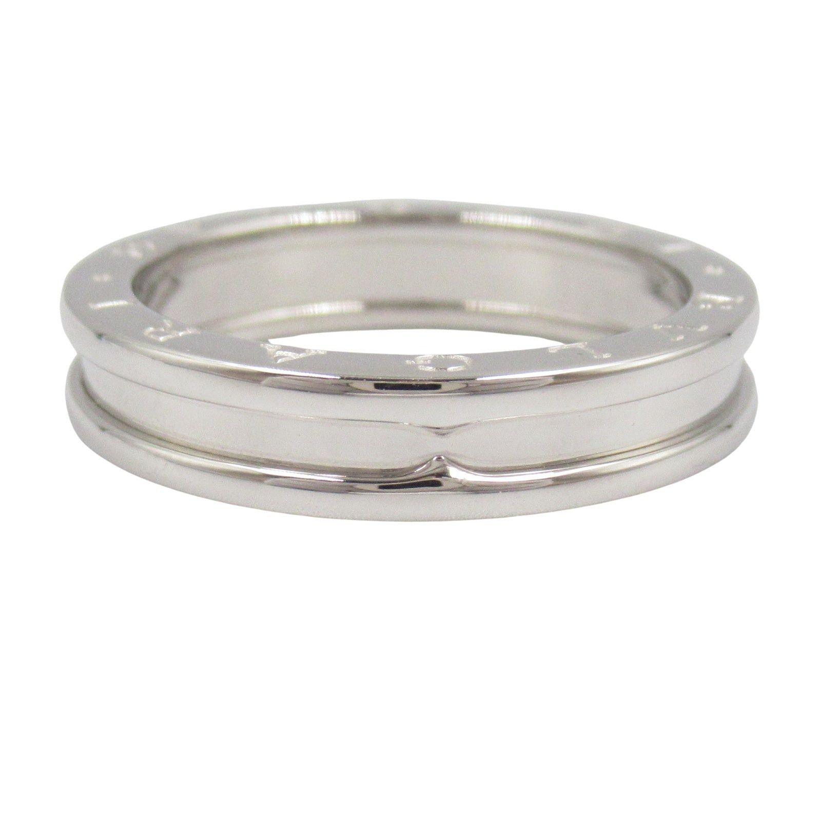 Bvlgari Bvlgari B Zero One Ring 1Belt K18Wg (White Gold) Silver Size ONE SIZE - 2 Thumbnail