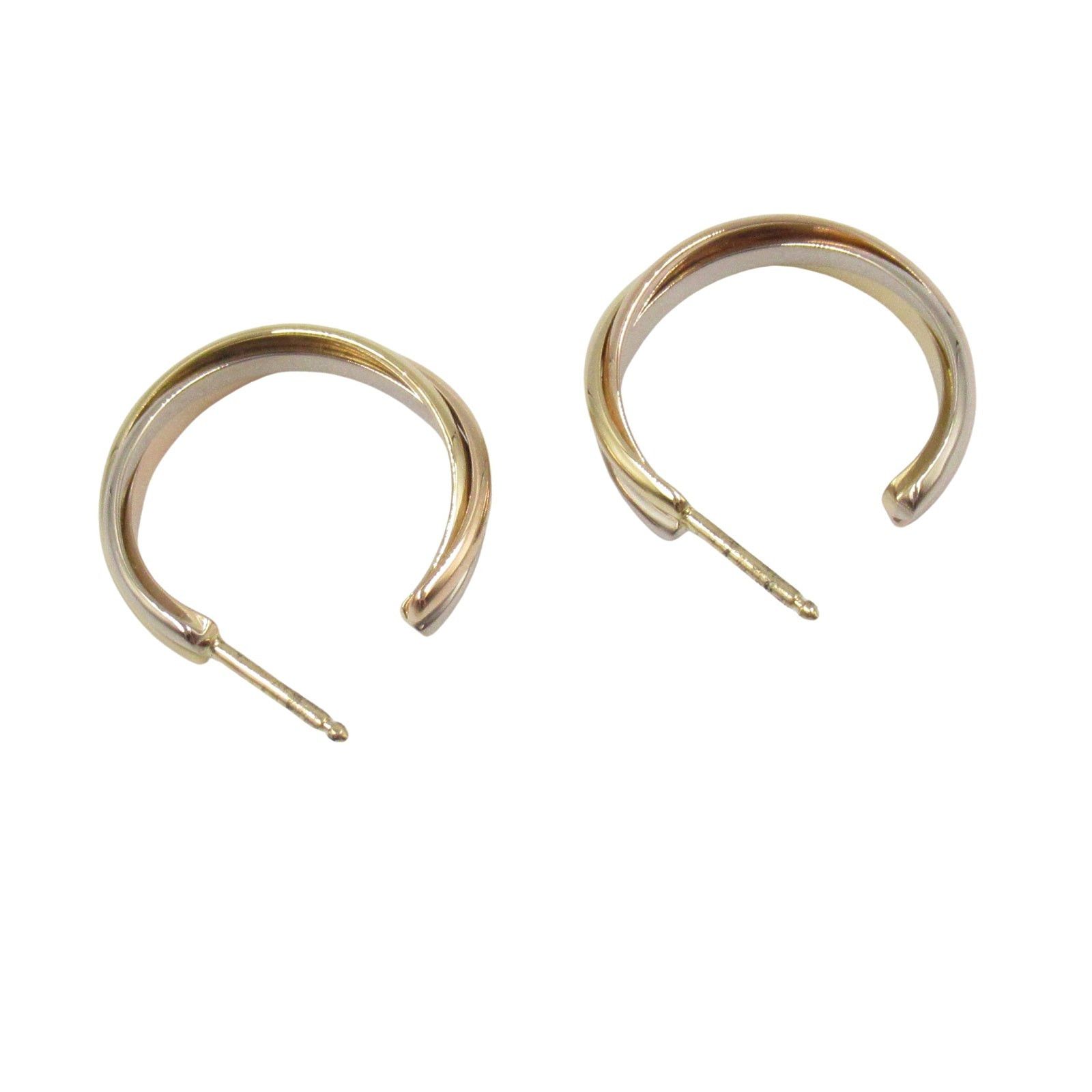 Cartier Cartier Trinity Piercing Earrings K18 (Yellow Gold) K18Wg (White K18Pg (Pink Gold Size ONE SIZE - 3 Thumbnail