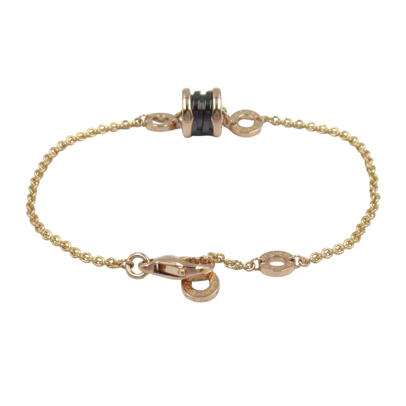 Bvlgari Bvlgari B Zero One Element Bracelet K18Pg (Pink Gold) Ceramic Gold Black Size ONE SIZE - 2 Thumbnail