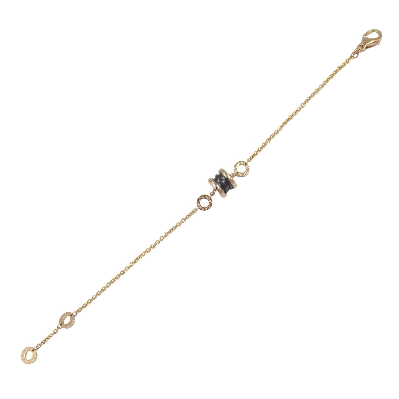 Bvlgari Bvlgari B Zero One Element Bracelet K18Pg (Pink Gold) Ceramic Gold Black Size ONE SIZE - 3 Thumbnail