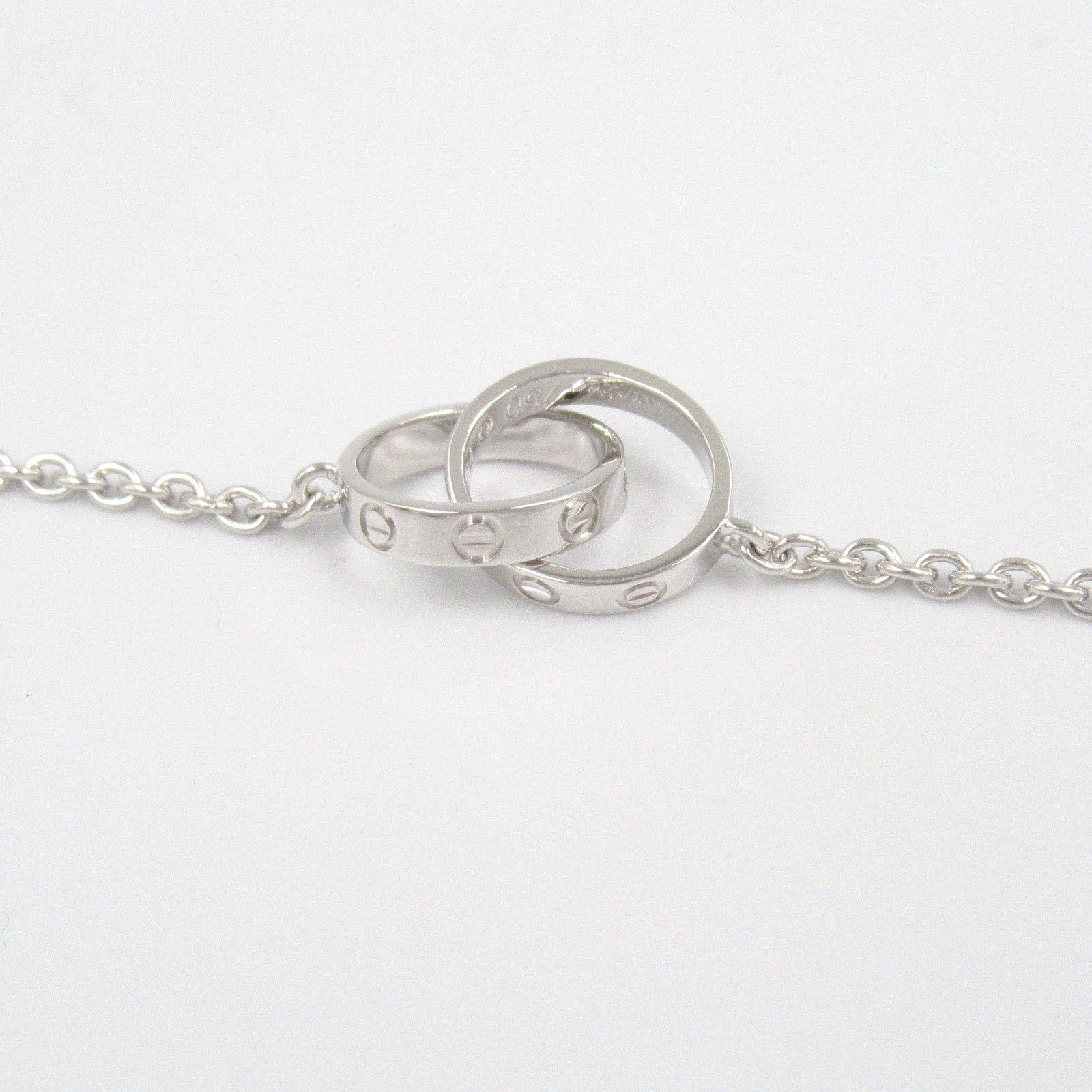 Cartier Cartier Baby Love Bracelet K18Wg (White Gold) Silver Size ONE SIZE - 6 Thumbnail
