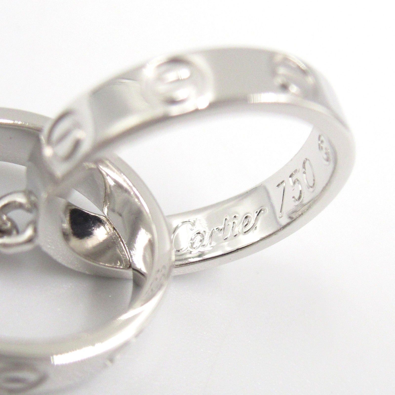 Cartier Cartier Baby Love Bracelet K18Wg (White Gold) Silver Size ONE SIZE - 4 Thumbnail