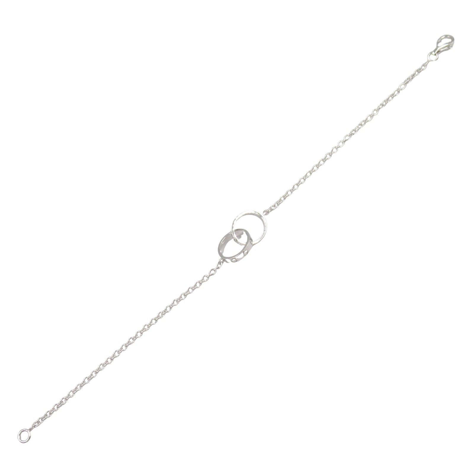 Cartier Cartier Baby Love Bracelet K18Wg (White Gold) Silver Size ONE SIZE - 3 Thumbnail