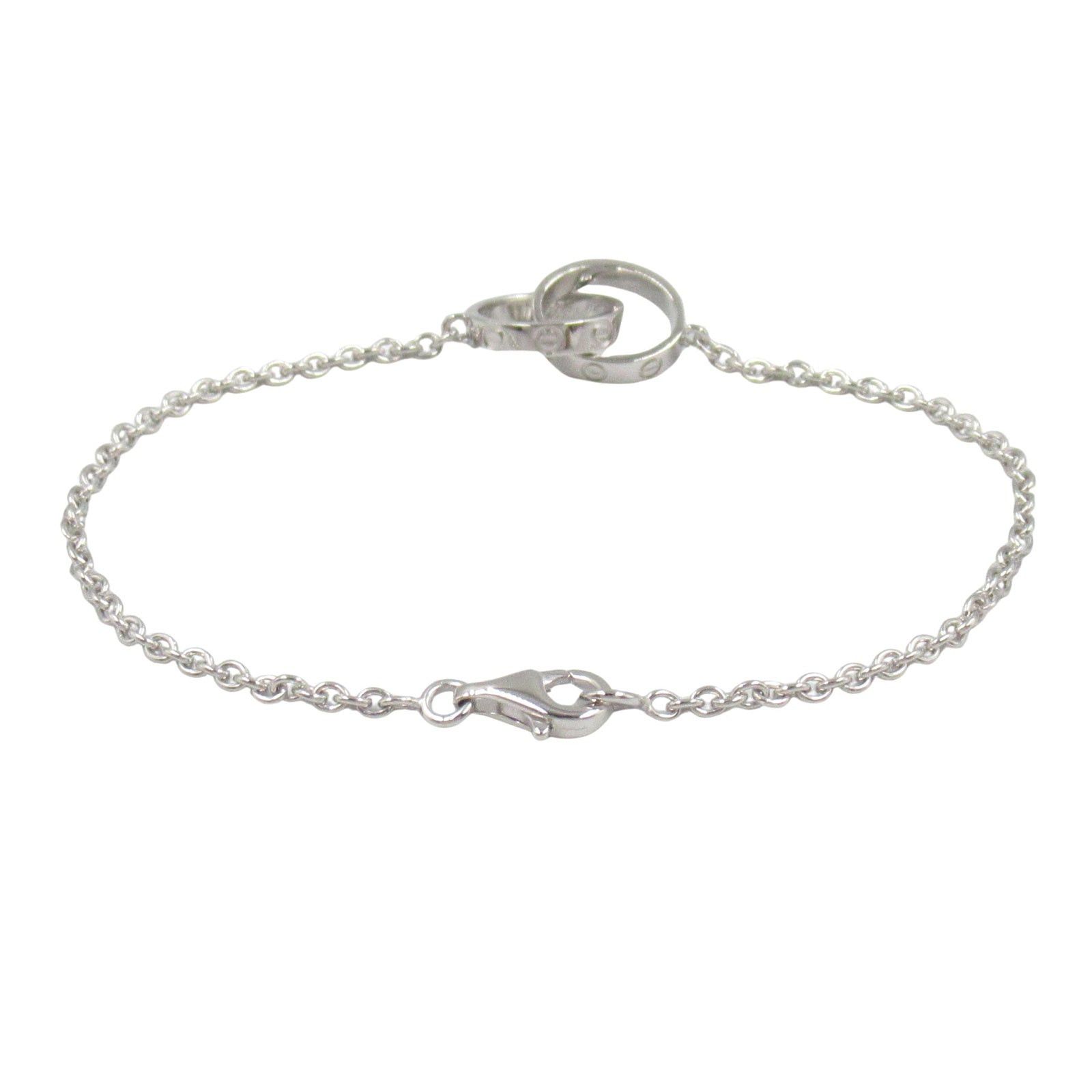 Cartier Cartier Baby Love Bracelet K18Wg (White Gold) Silver Size ONE SIZE - 2 Thumbnail