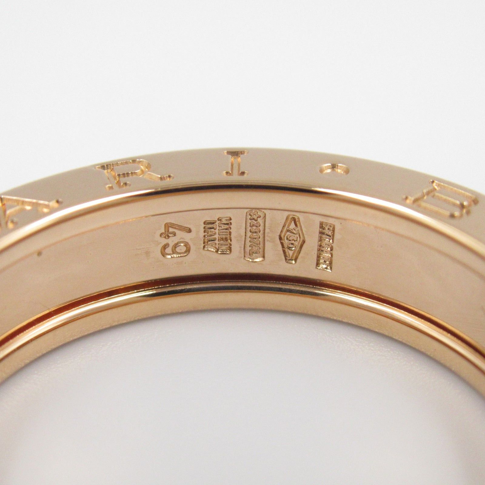 Bvlgari Bvlgari B Zero One Ring 1Belt K18Pg (Pink Gold) Gold Size ONE SIZE - 4 Thumbnail