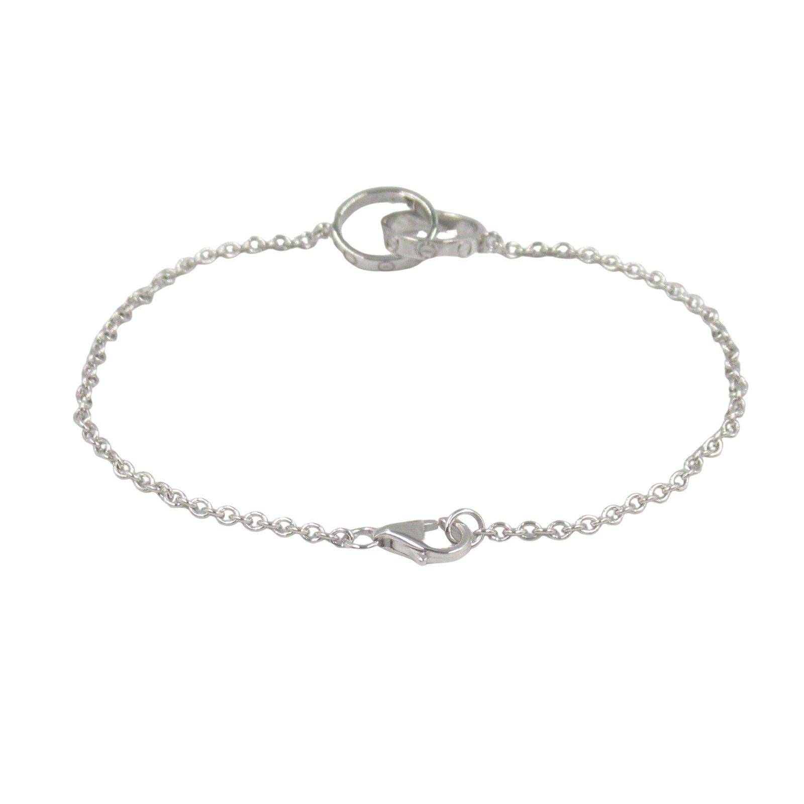 Cartier Cartier Baby Love Bracelet K18Wg (White Gold) Silver Size ONE SIZE - 2 Thumbnail