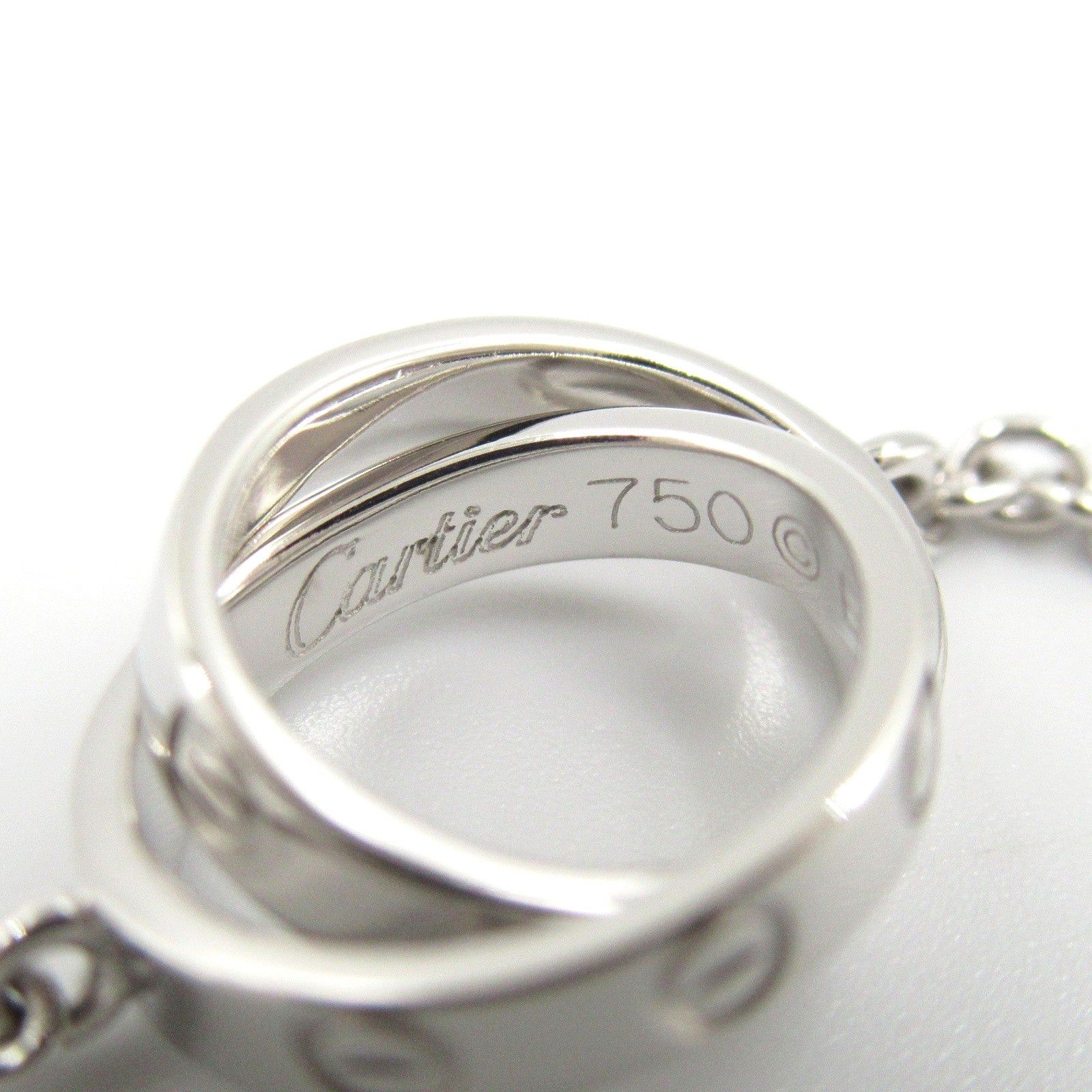 Cartier Cartier Baby Love Bracelet K18Wg (White Gold) Silver Size ONE SIZE - 4 Thumbnail