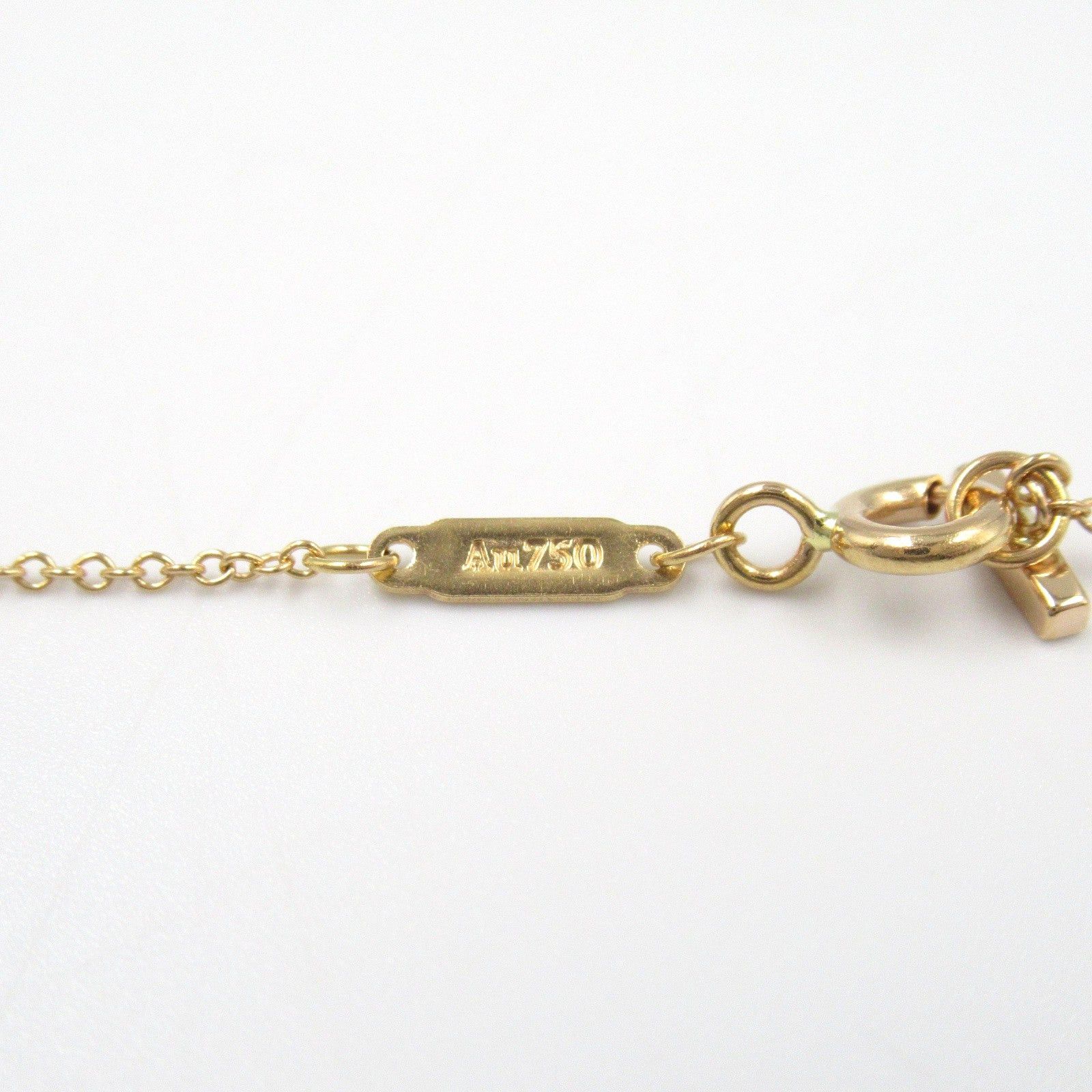 Tiffany & Co. Tiffany Co T-Smile Small Necklace K18Pg (Pink Gold) Gold Size ONE SIZE - 5 Thumbnail