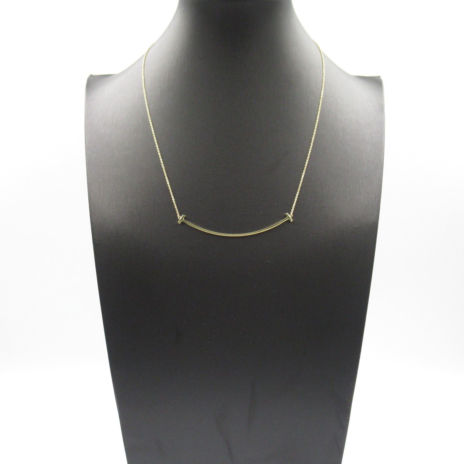 Tiffany & Co. Tiffany Co T-Smile Large Necklace K18 (Yellow Gold) Gold Size ONE SIZE - 7 Thumbnail
