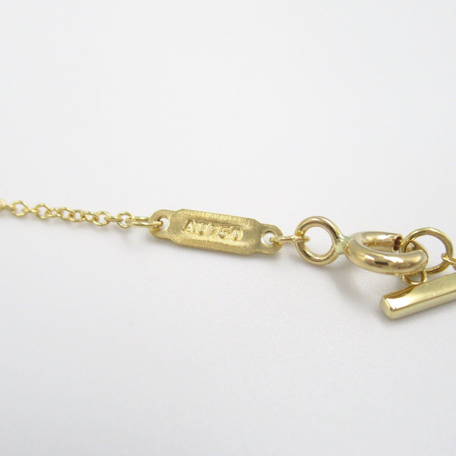 Tiffany & Co. Tiffany Co T-Smile Large Necklace K18 (Yellow Gold) Gold Size ONE SIZE - 5 Thumbnail