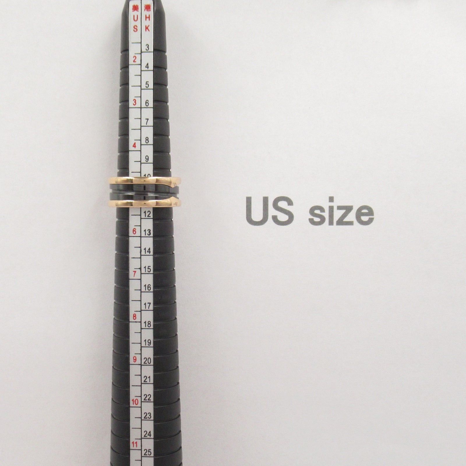 Bvlgari Bvlgari B Zero One Ring Ceramic K18Pg (Pink Gold) Black Gold Size ONE SIZE - 6 Thumbnail