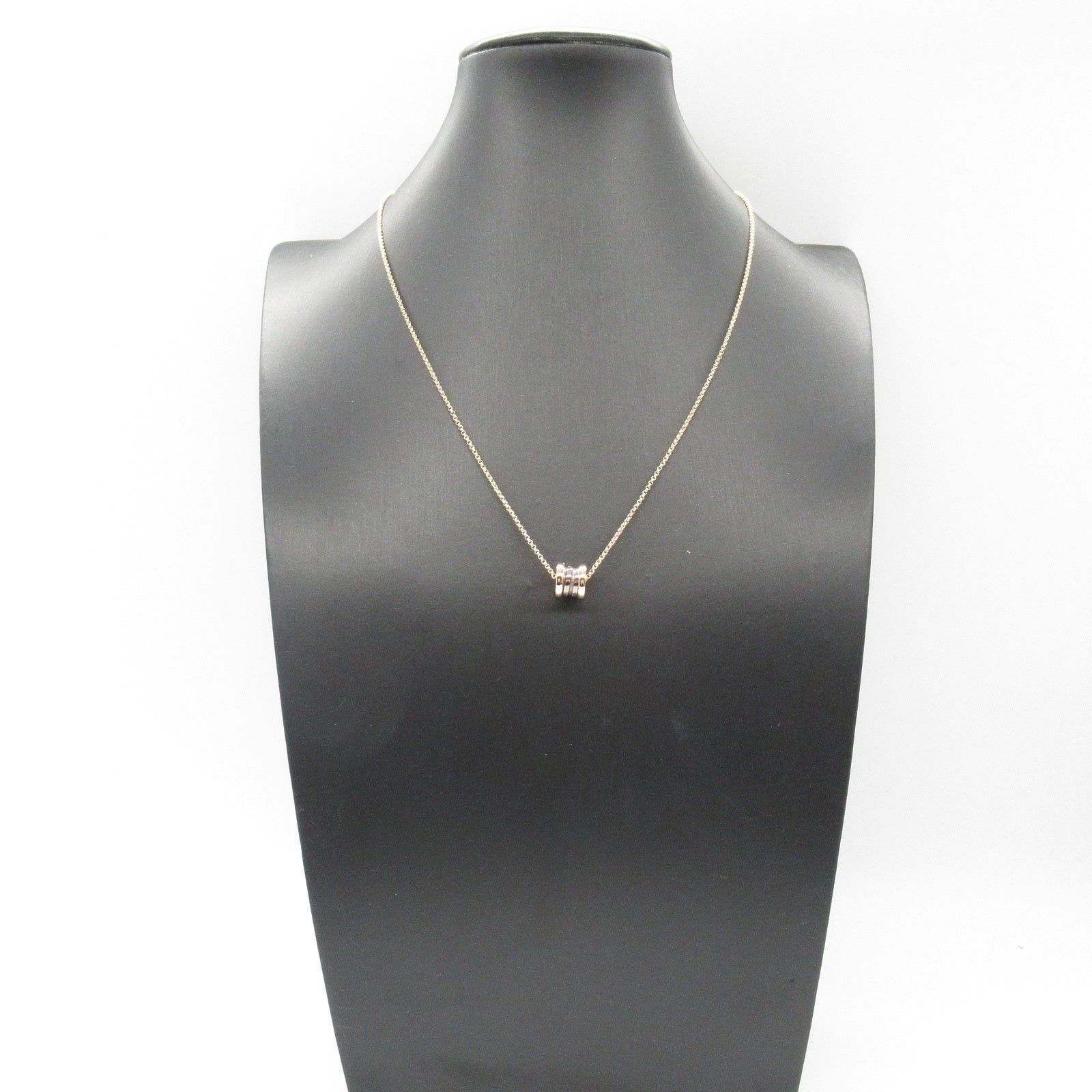Bvlgari Bvlgari B Zero One Necklace Ceramic K18Pg (Pink Gold) Brown Size ONE SIZE - 8 Thumbnail