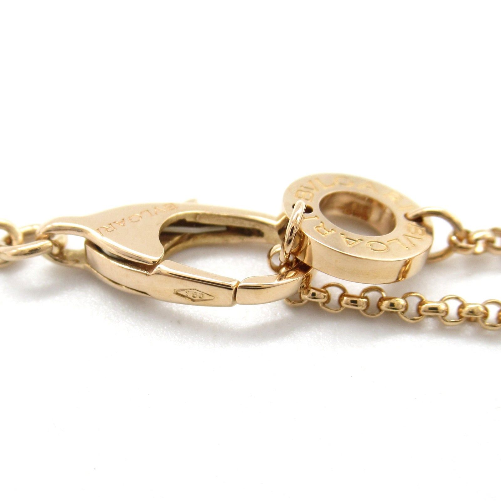 Bvlgari Bvlgari B Zero One Necklace Ceramic K18Pg (Pink Gold) Brown Size ONE SIZE - 6 Thumbnail