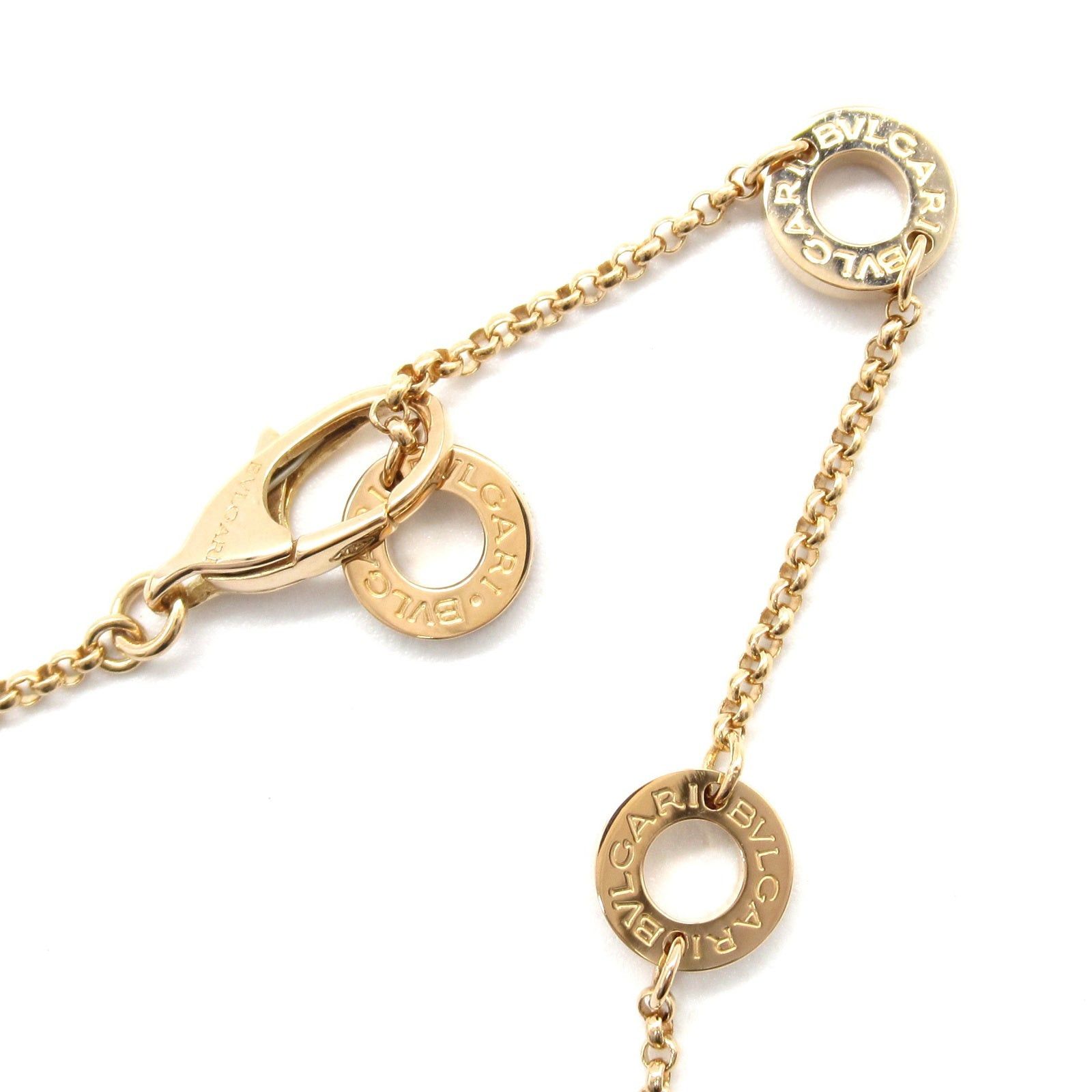Bvlgari Bvlgari B Zero One Necklace Ceramic K18Pg (Pink Gold) Brown Size ONE SIZE - 4 Thumbnail