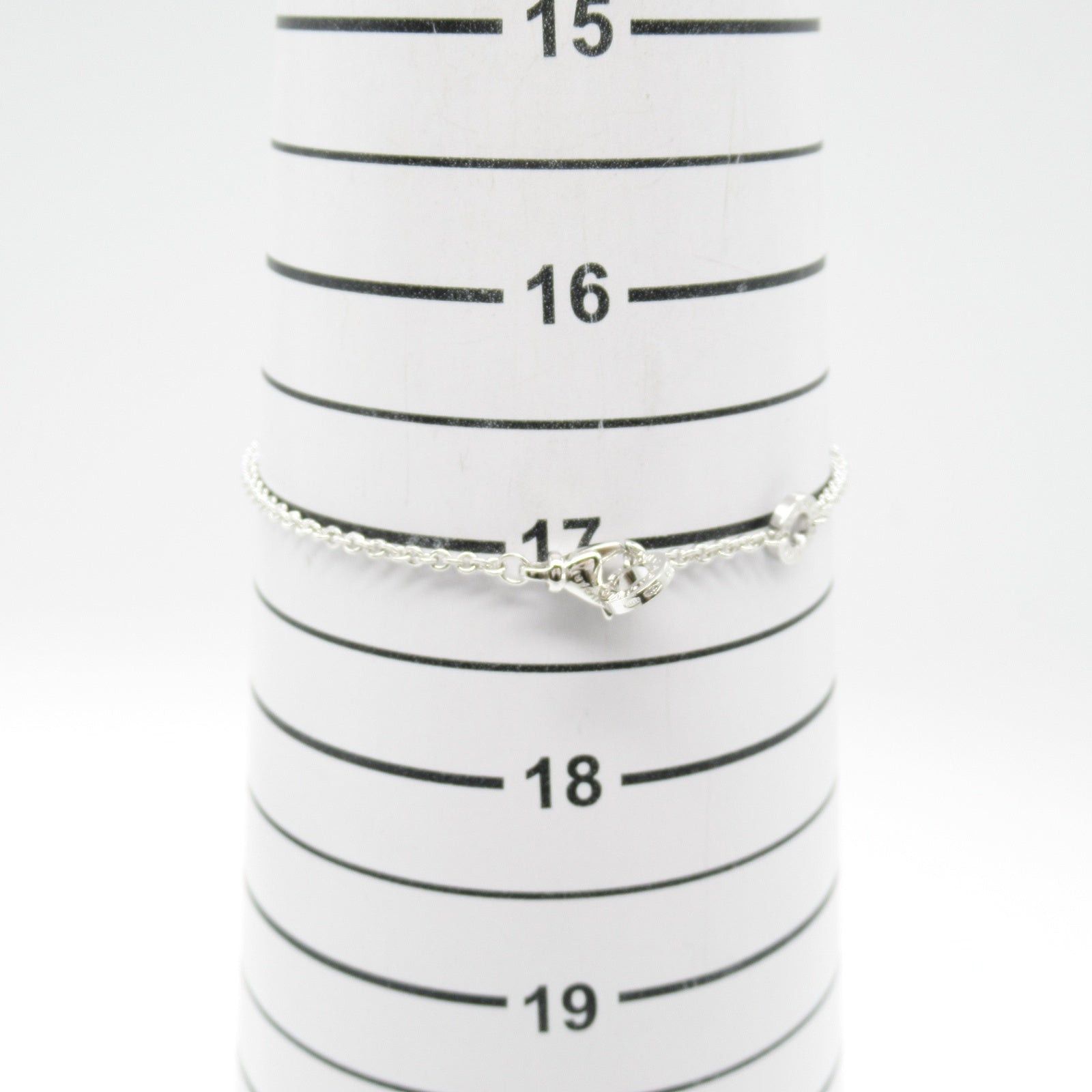 Bvlgari Bvlgari B Zero One Bracelet K18Wg (White Gold) Silver Size ONE SIZE - 7 Thumbnail