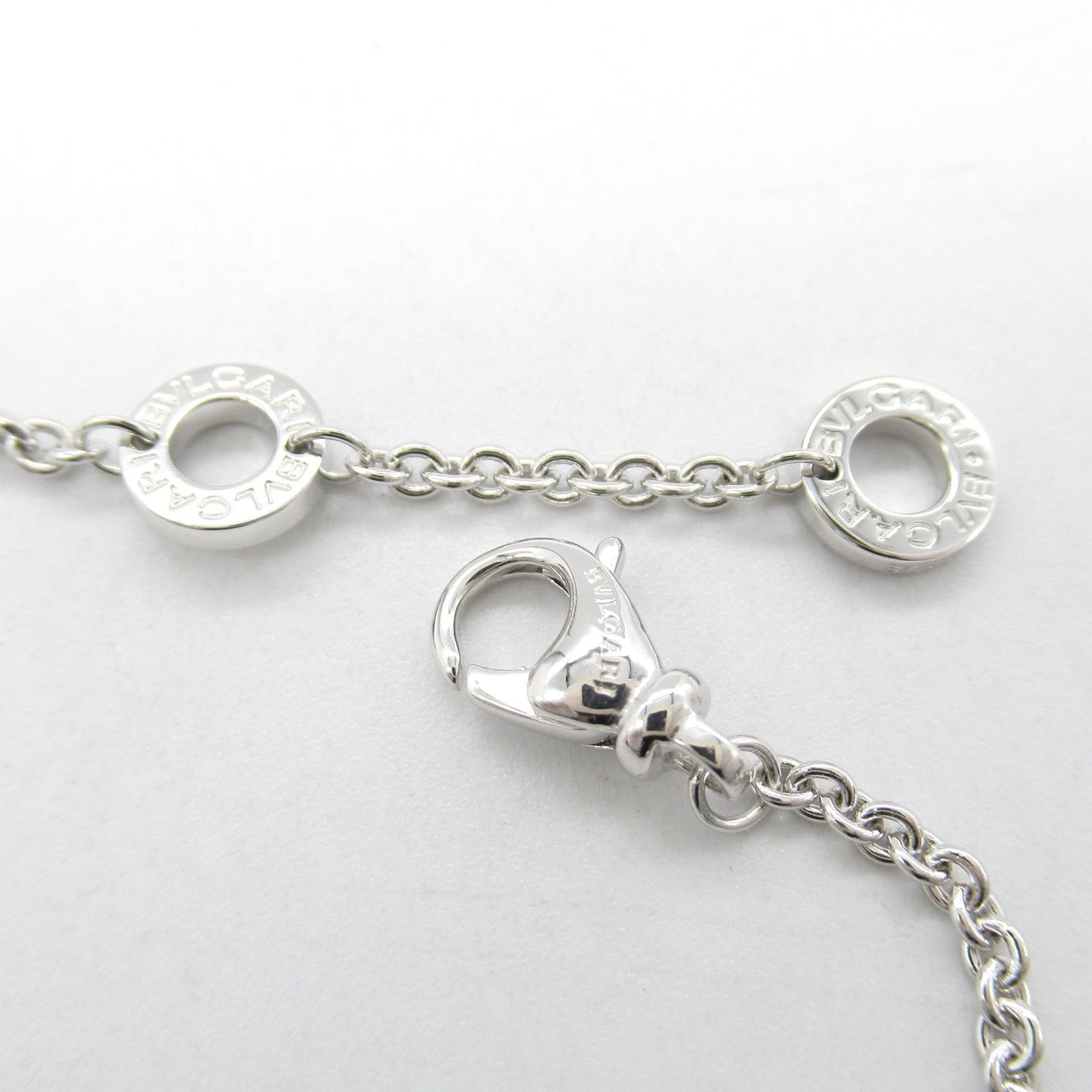 Bvlgari Bvlgari B Zero One Bracelet K18Wg (White Gold) Silver Size ONE SIZE - 5 Thumbnail
