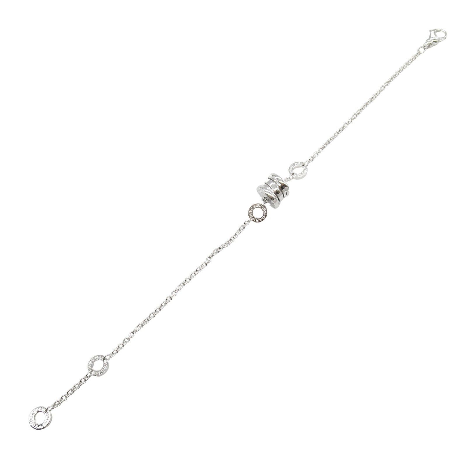Bvlgari Bvlgari B Zero One Bracelet K18Wg (White Gold) Silver Size ONE SIZE - 3 Thumbnail