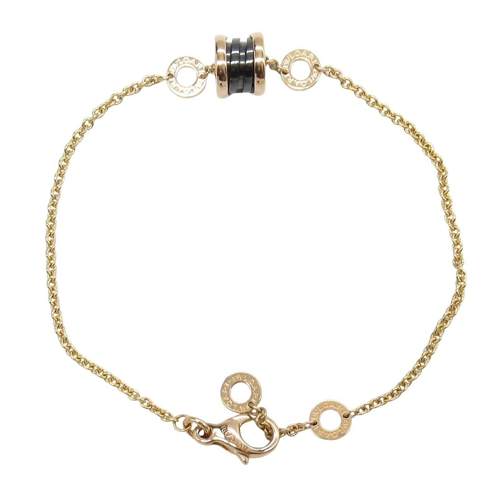 Bvlgari Bvlgari B Zero One Bracelet K18Pg (Pink Gold) Ceramic Black Size ONE SIZE - 2 Thumbnail