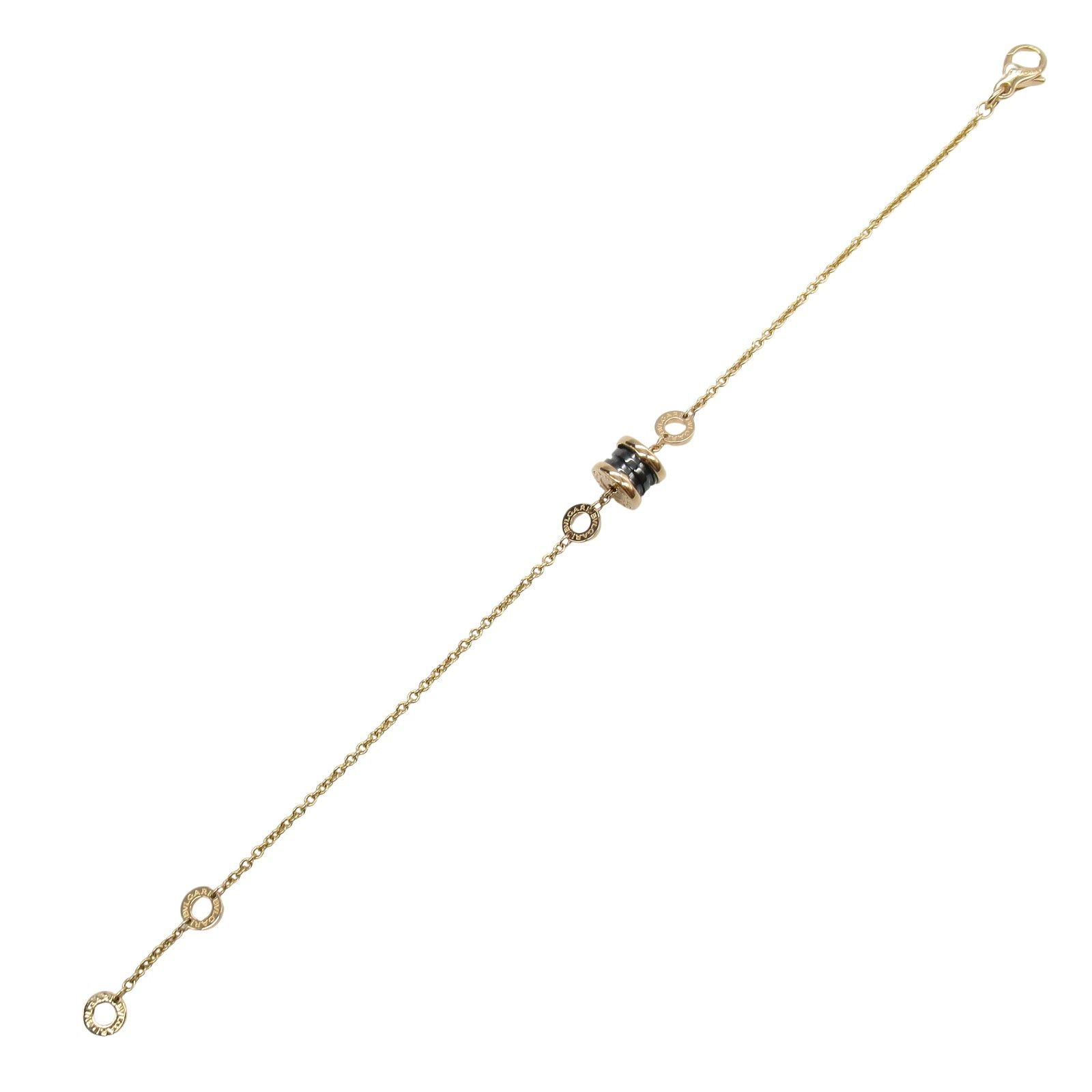 Bvlgari Bvlgari B Zero One Bracelet K18Pg (Pink Gold) Ceramic Black Size ONE SIZE - 3 Thumbnail