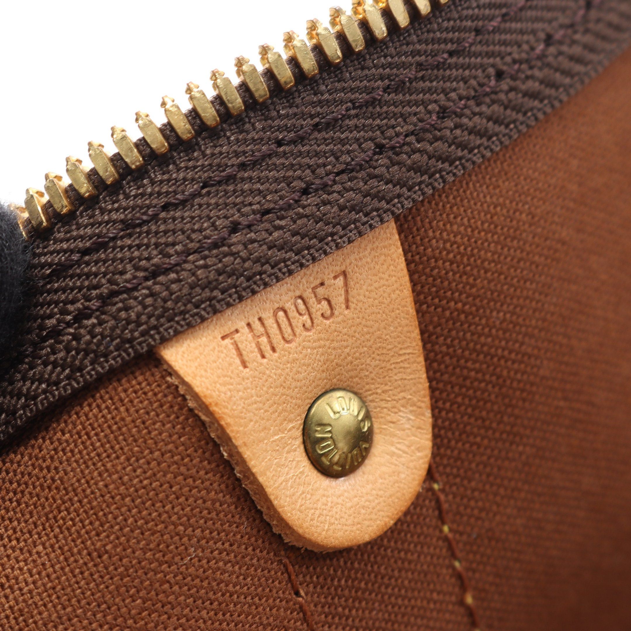 Louis Vuitton Louis Vuitton Keepall 50 Monogram Boston Bag Leather Brown Size ONE SIZE - 5 Thumbnail