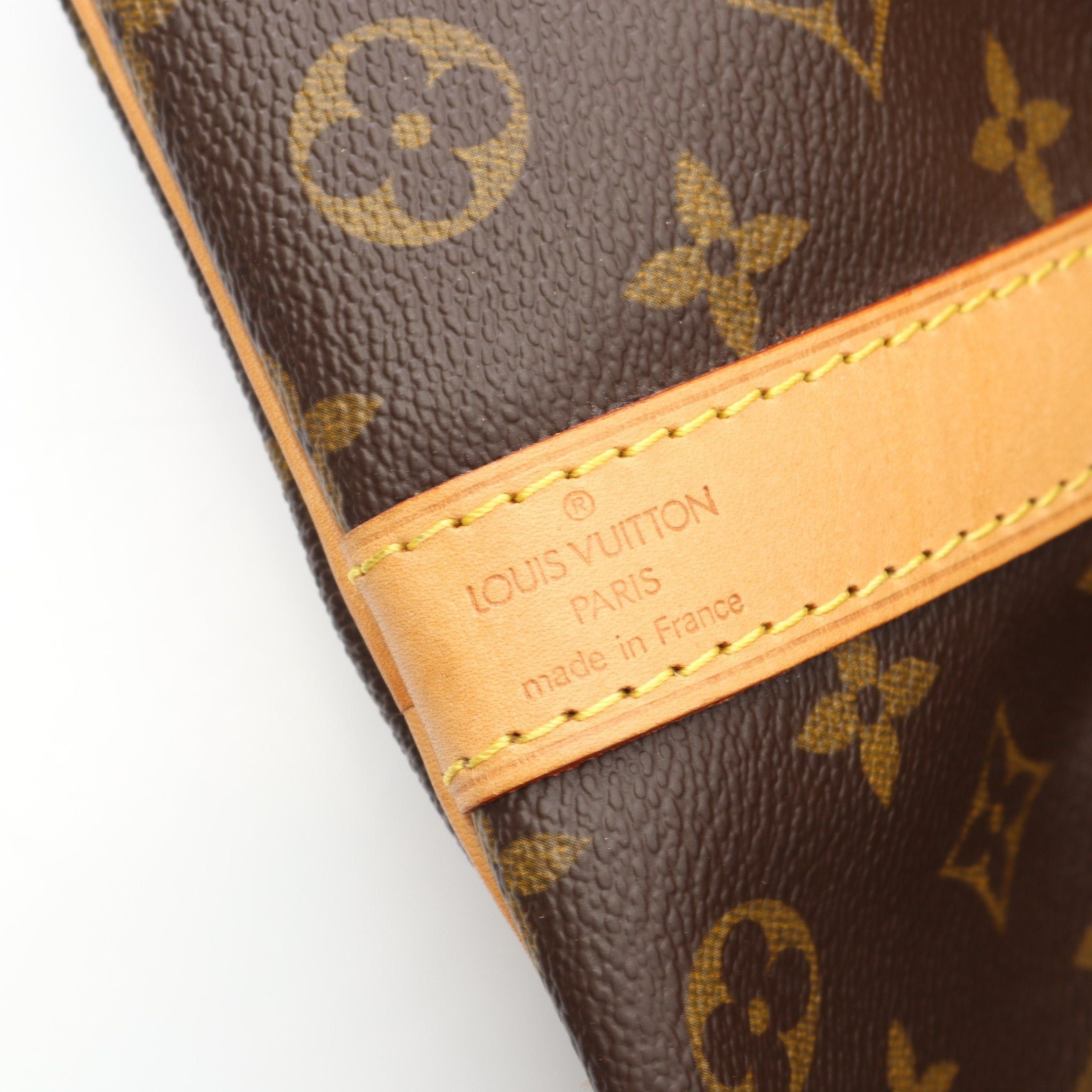Louis Vuitton Louis Vuitton Keepall 50 Monogram Boston Bag Leather Brown Size ONE SIZE - 4 Thumbnail
