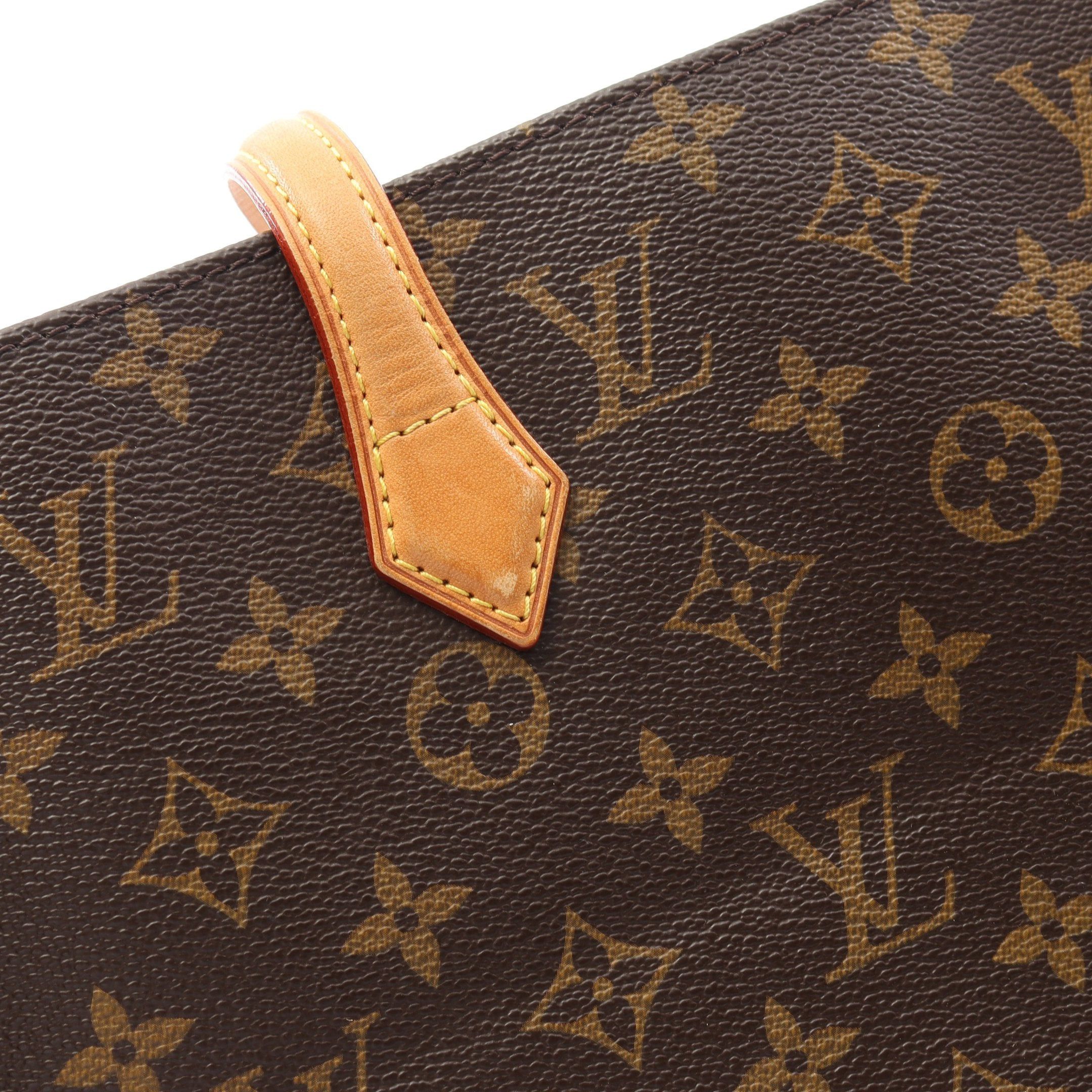 Louis Vuitton Louis Vuitton Wilshire Mm Monogram Shoulder Bag Tote Leather Brown Size ONE SIZE - 12 Thumbnail