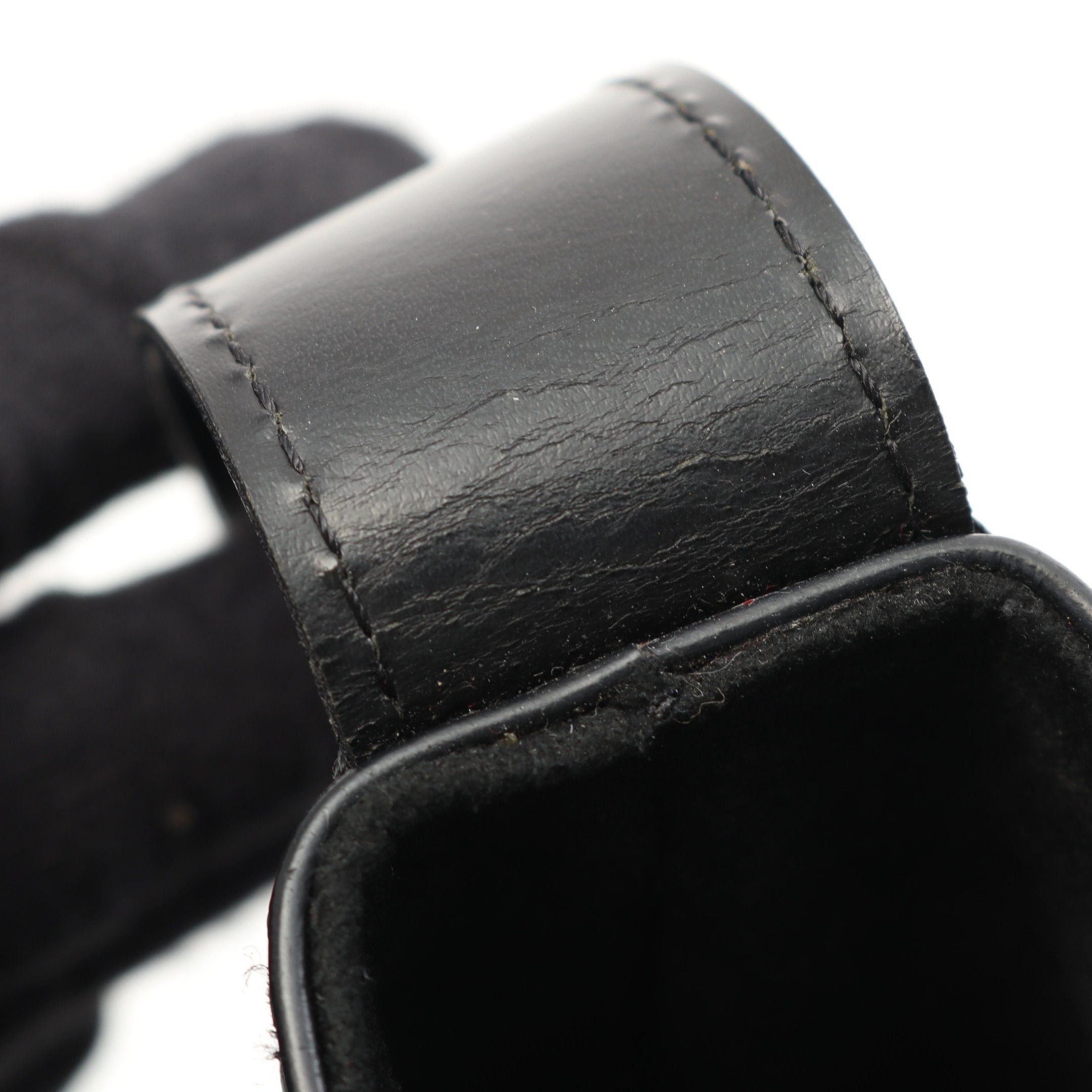 Louis Vuitton Louis Vuitton Sac De Paul Gm Epi Noir Shoulder Bag Leather Black Size ONE SIZE - 6 Thumbnail