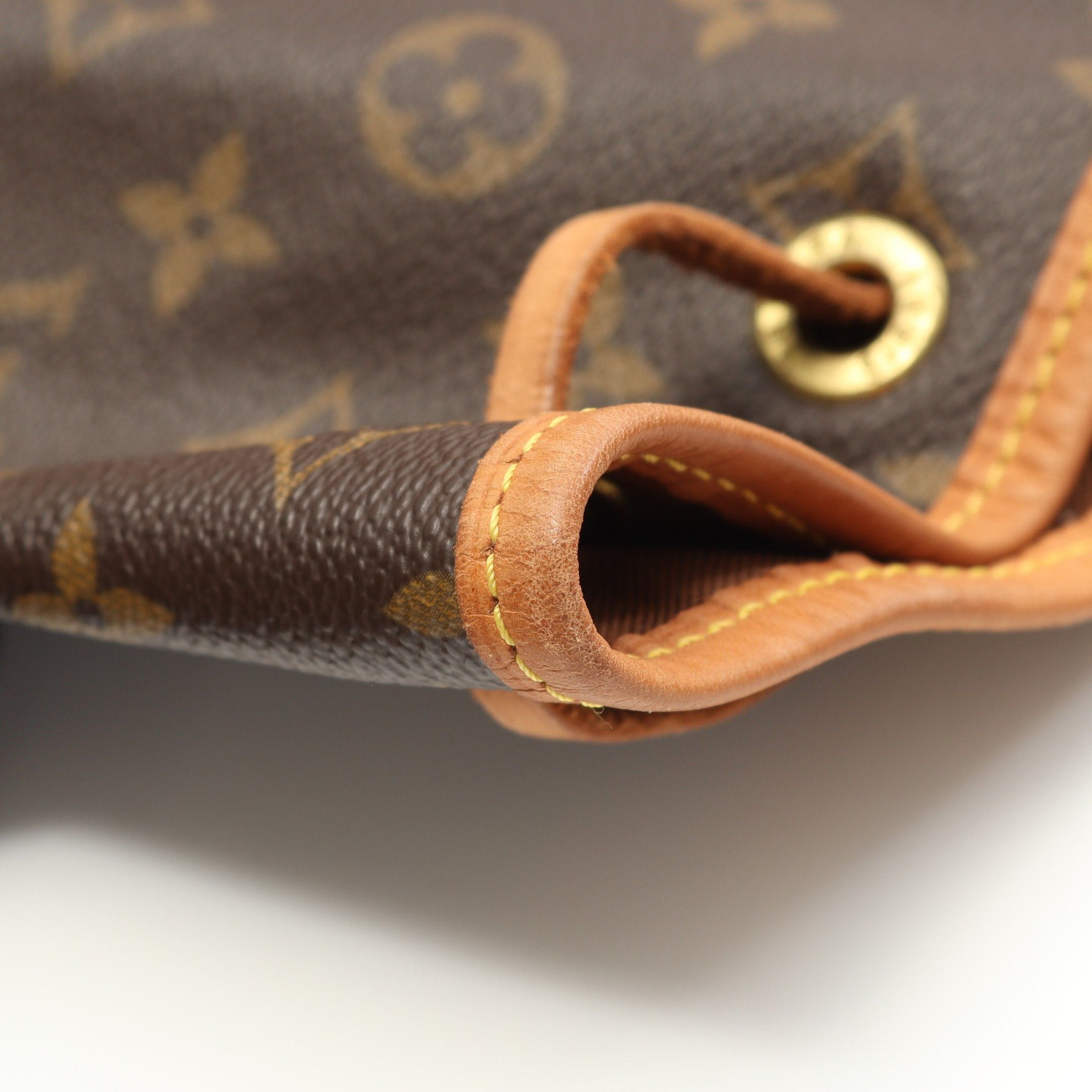 Louis Vuitton Louis Vuitton Montsouris Mm Monogram Backpack Rucksack Leather Brown Size ONE SIZE - 7 Thumbnail