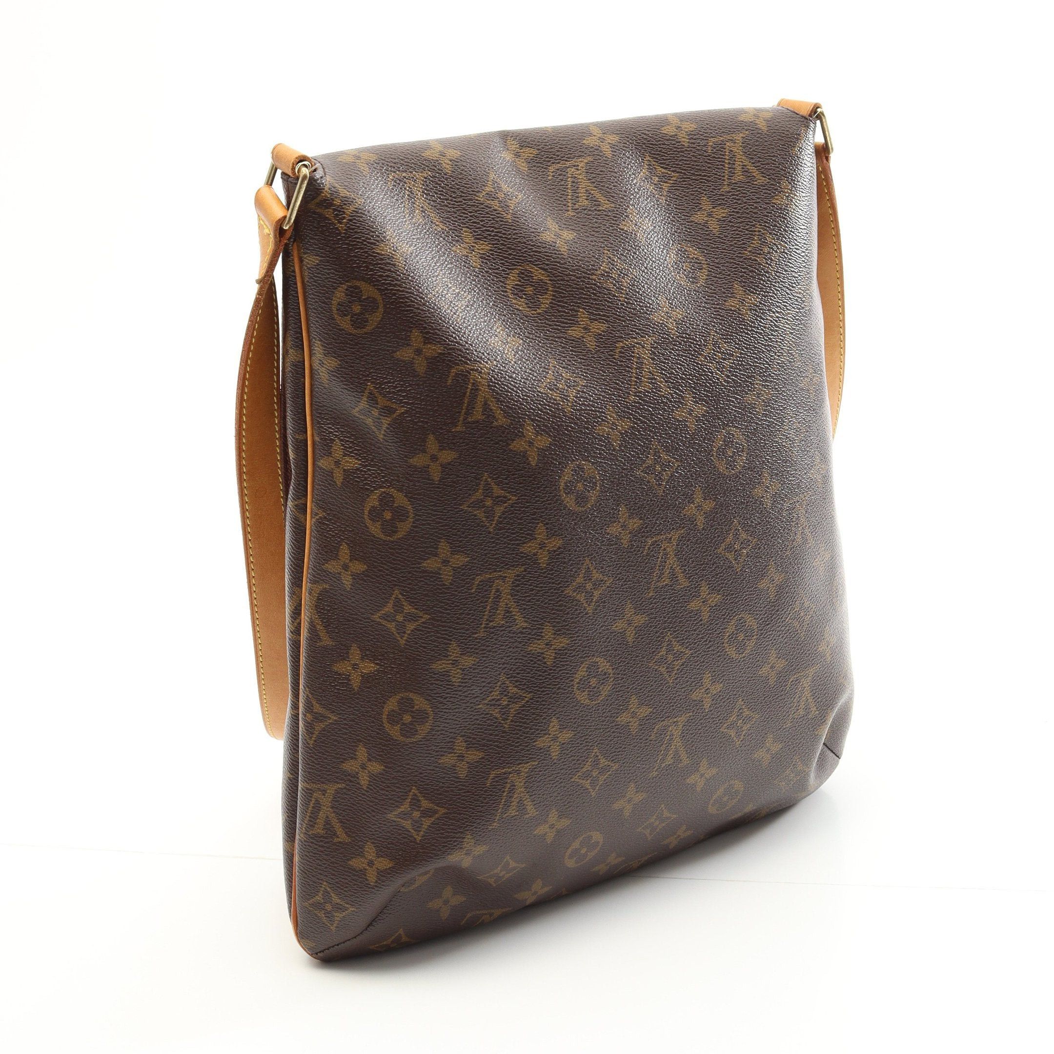 Louis Vuitton Louis Vuitton Musette Monogram Shoulder Bag Leather Brown Size ONE SIZE - 2 Thumbnail