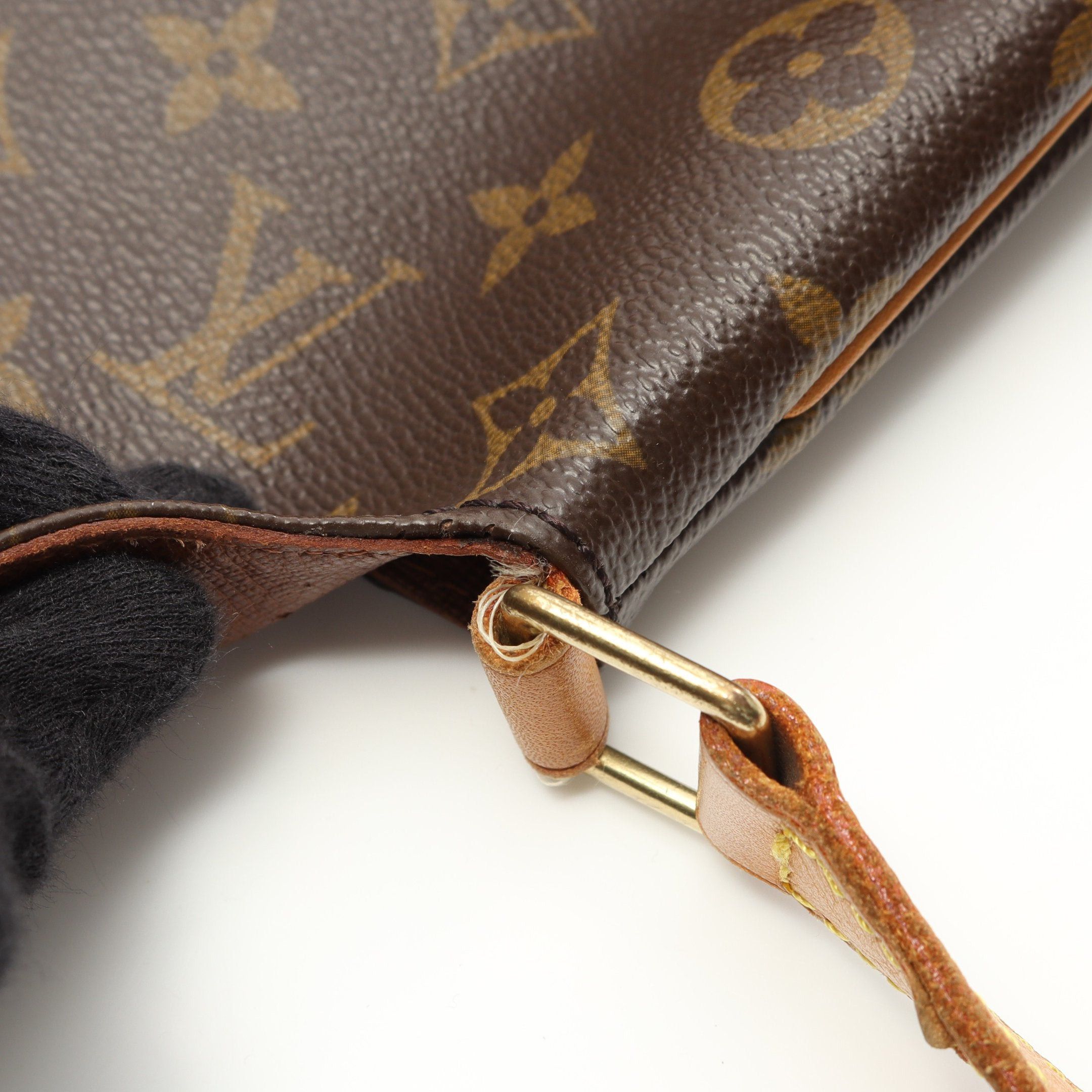 Louis Vuitton Louis Vuitton Musette Monogram Shoulder Bag Leather Brown Size ONE SIZE - 7 Thumbnail