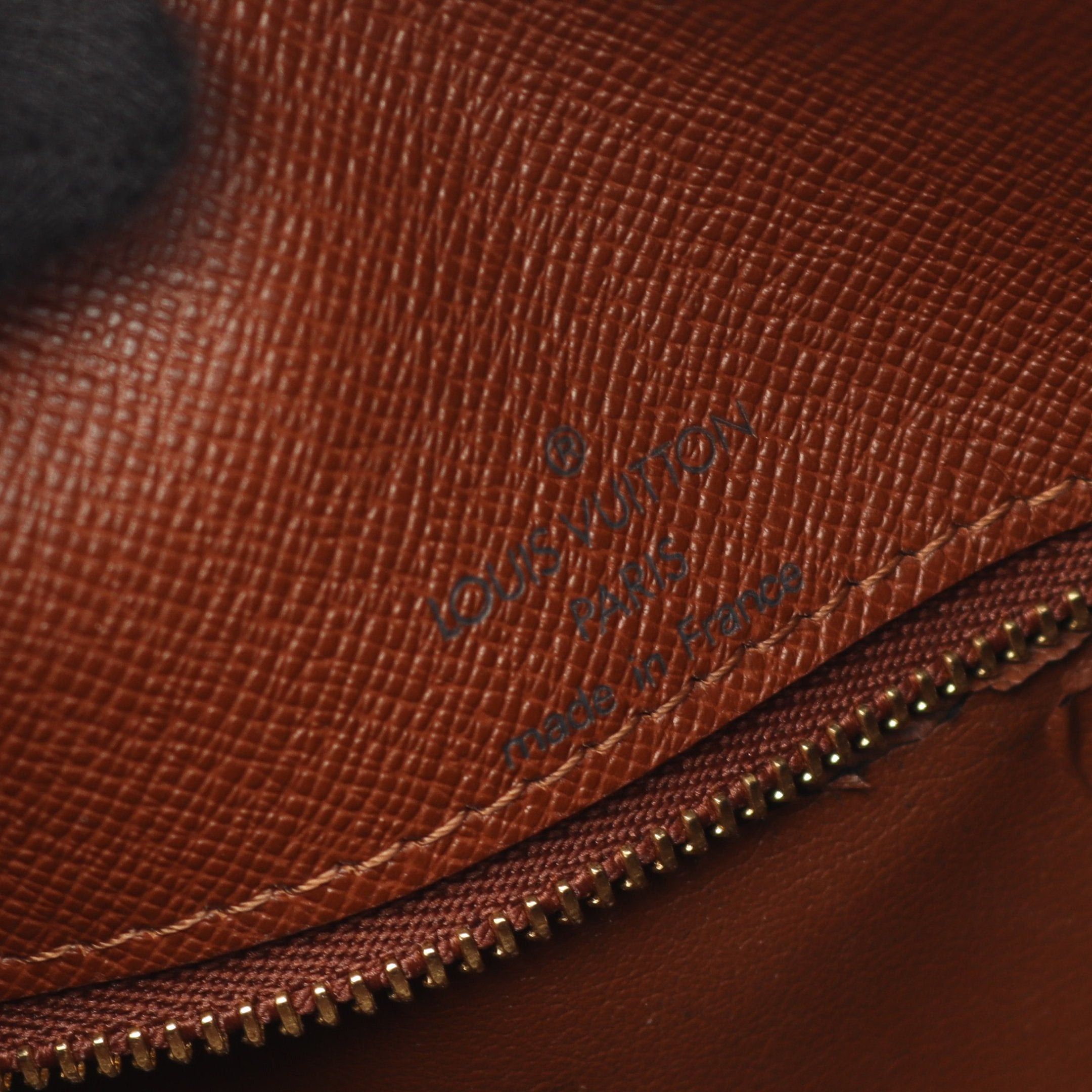 Louis Vuitton Louis Vuitton Boulogne 35 Monogram Shoulder Bag Leather Brown Size ONE SIZE - 4 Thumbnail