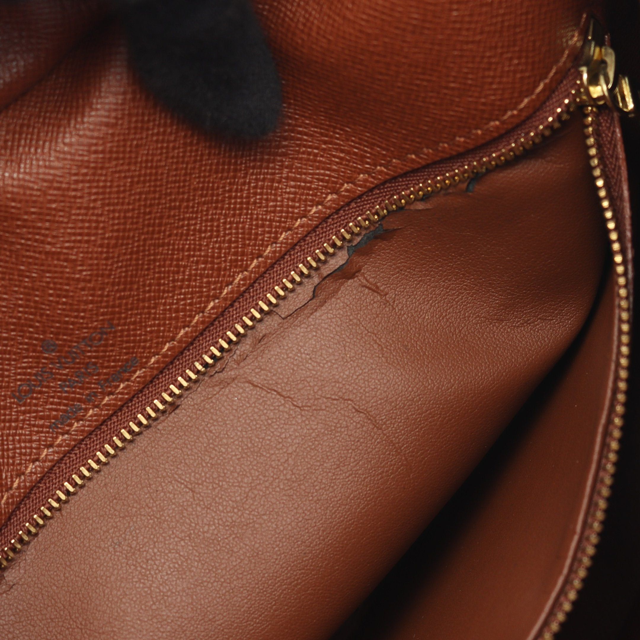 Louis Vuitton Louis Vuitton Boulogne 35 Monogram Shoulder Bag Leather Brown Size ONE SIZE - 6 Thumbnail
