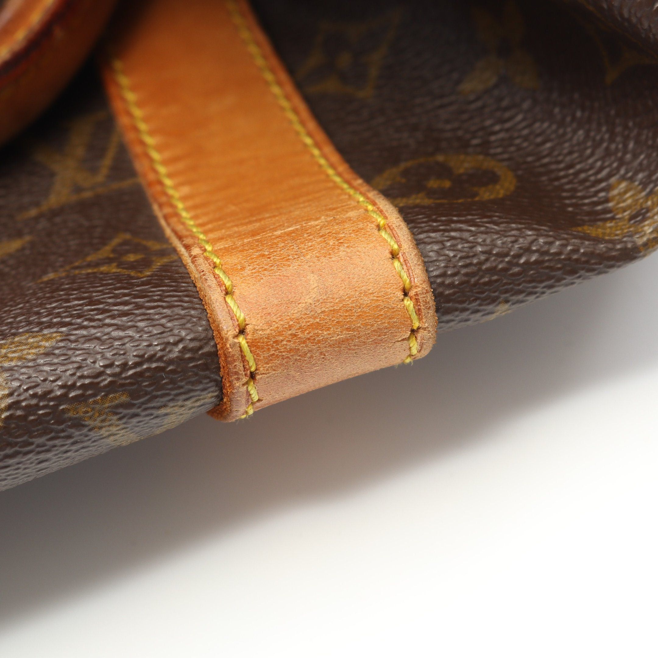 Louis Vuitton Louis Vuitton Keepall 45 Monogram Boston Bag Leather Brown Size ONE SIZE - 9 Thumbnail