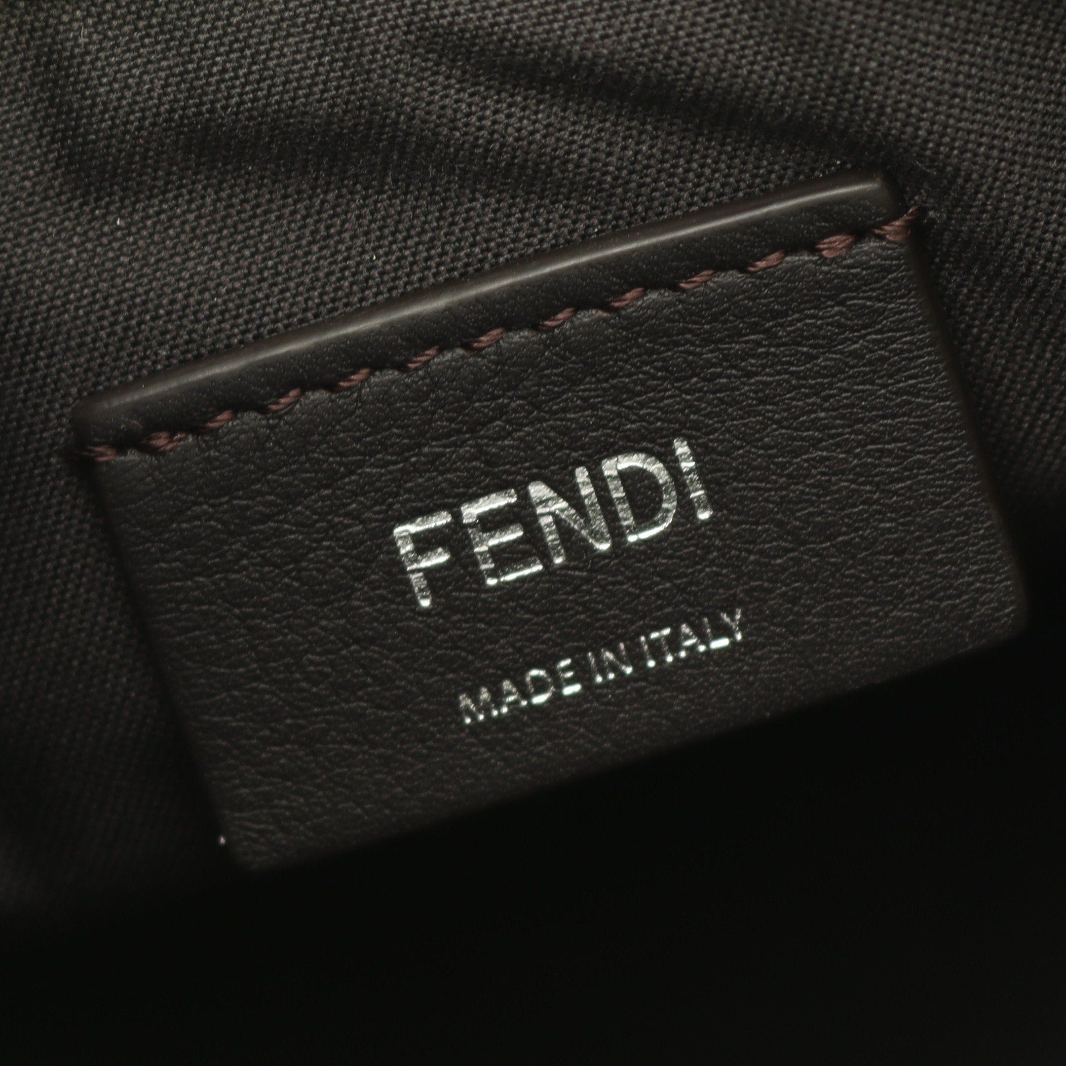 Fendi Fendi Graphics Handbag Leather Yellow-Green Neon Color Size ONE SIZE - 4 Thumbnail