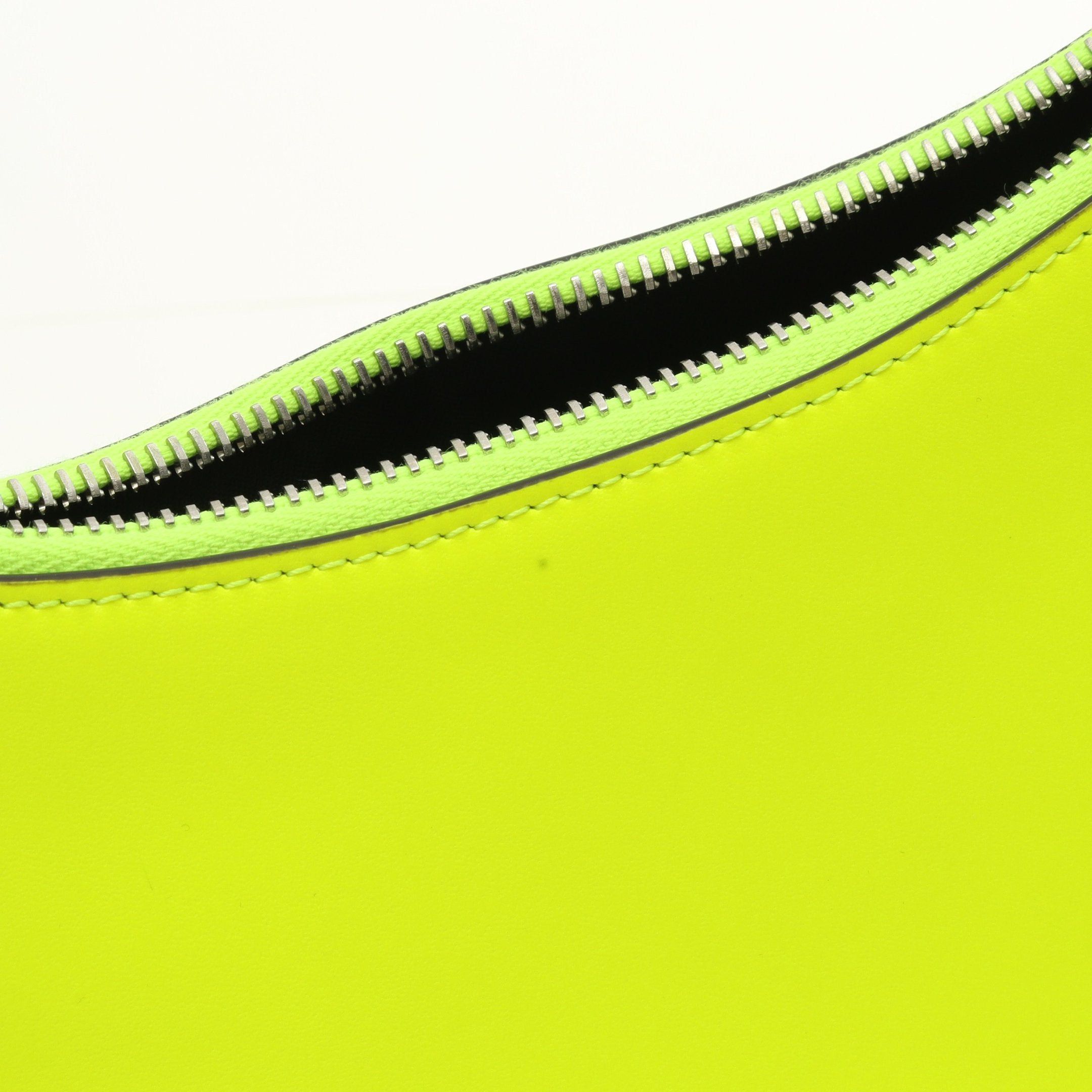 Fendi Fendi Graphics Handbag Leather Yellow-Green Neon Color Size ONE SIZE - 6 Thumbnail