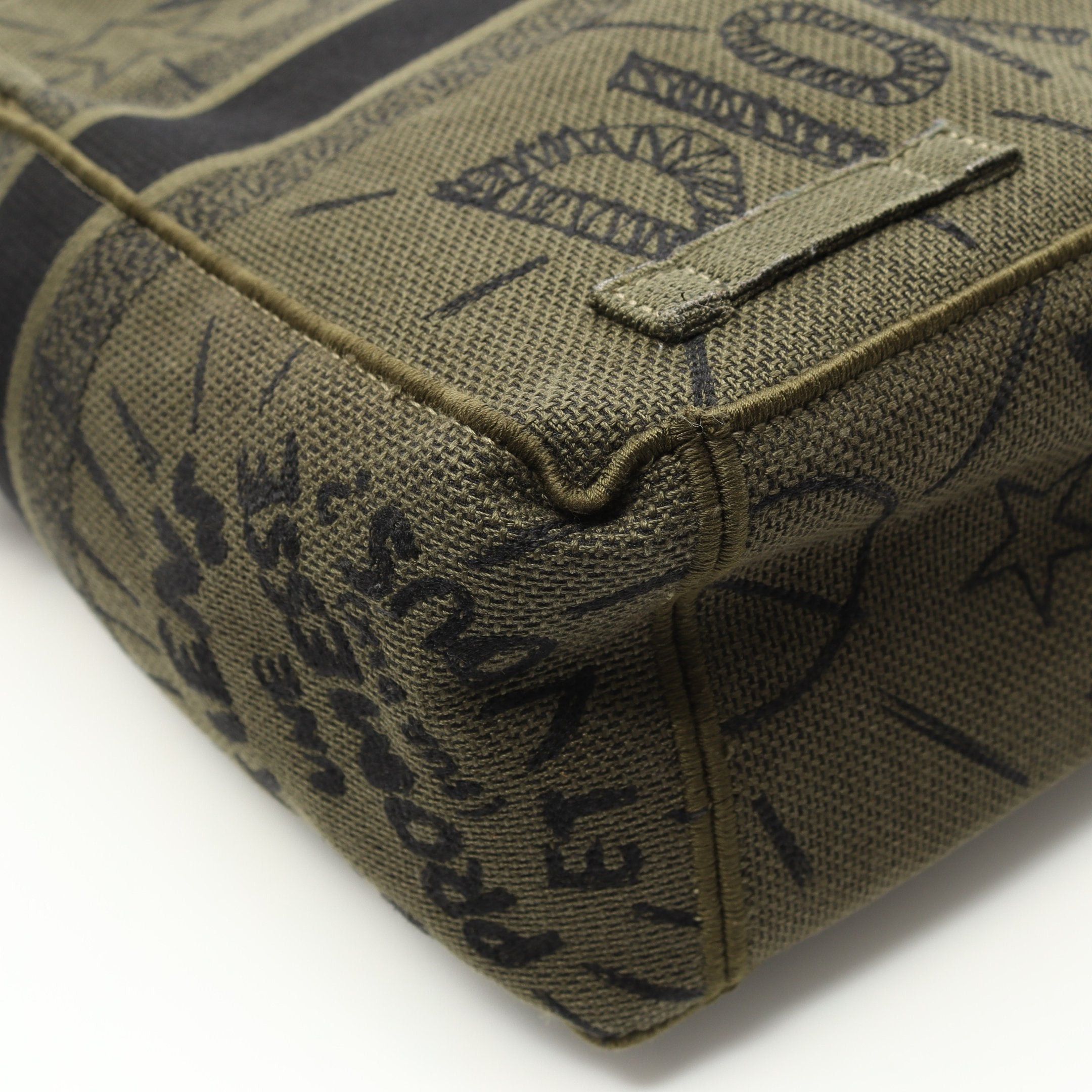 Dior Dior Dior Camp Shoulder Bag Canvas Khaki Green Size ONE SIZE - 7 Thumbnail
