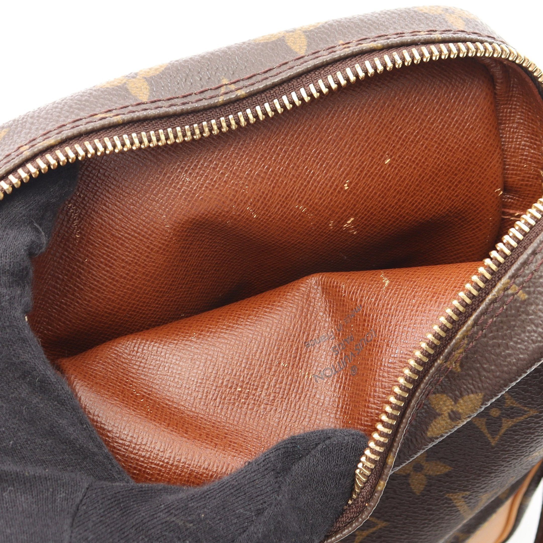 Louis Vuitton Louis Vuitton Amazon Monogram Shoulder Bag Leather Brown Size ONE SIZE - 6 Thumbnail
