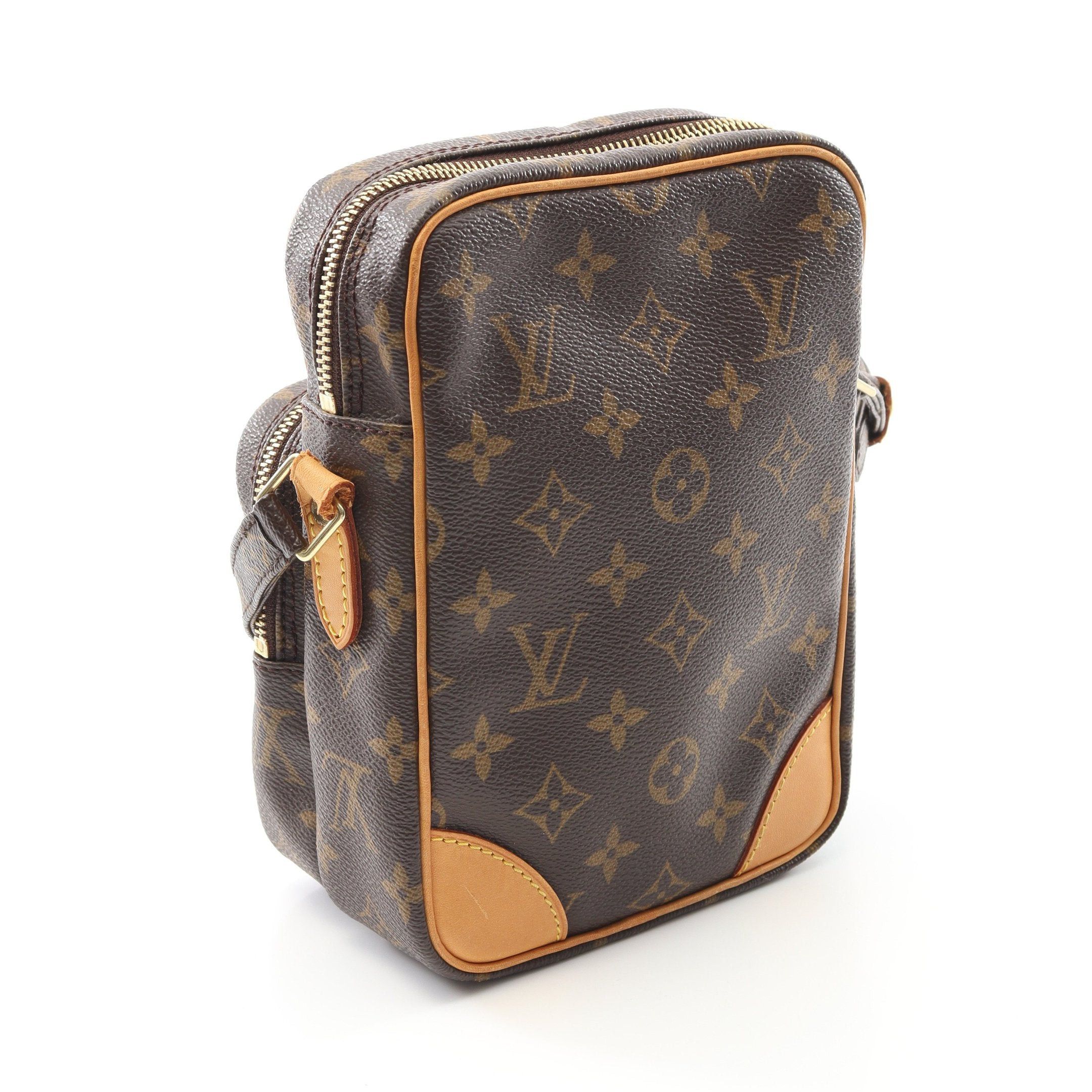 Louis Vuitton Louis Vuitton Amazon Monogram Shoulder Bag Leather Brown Size ONE SIZE - 2 Thumbnail