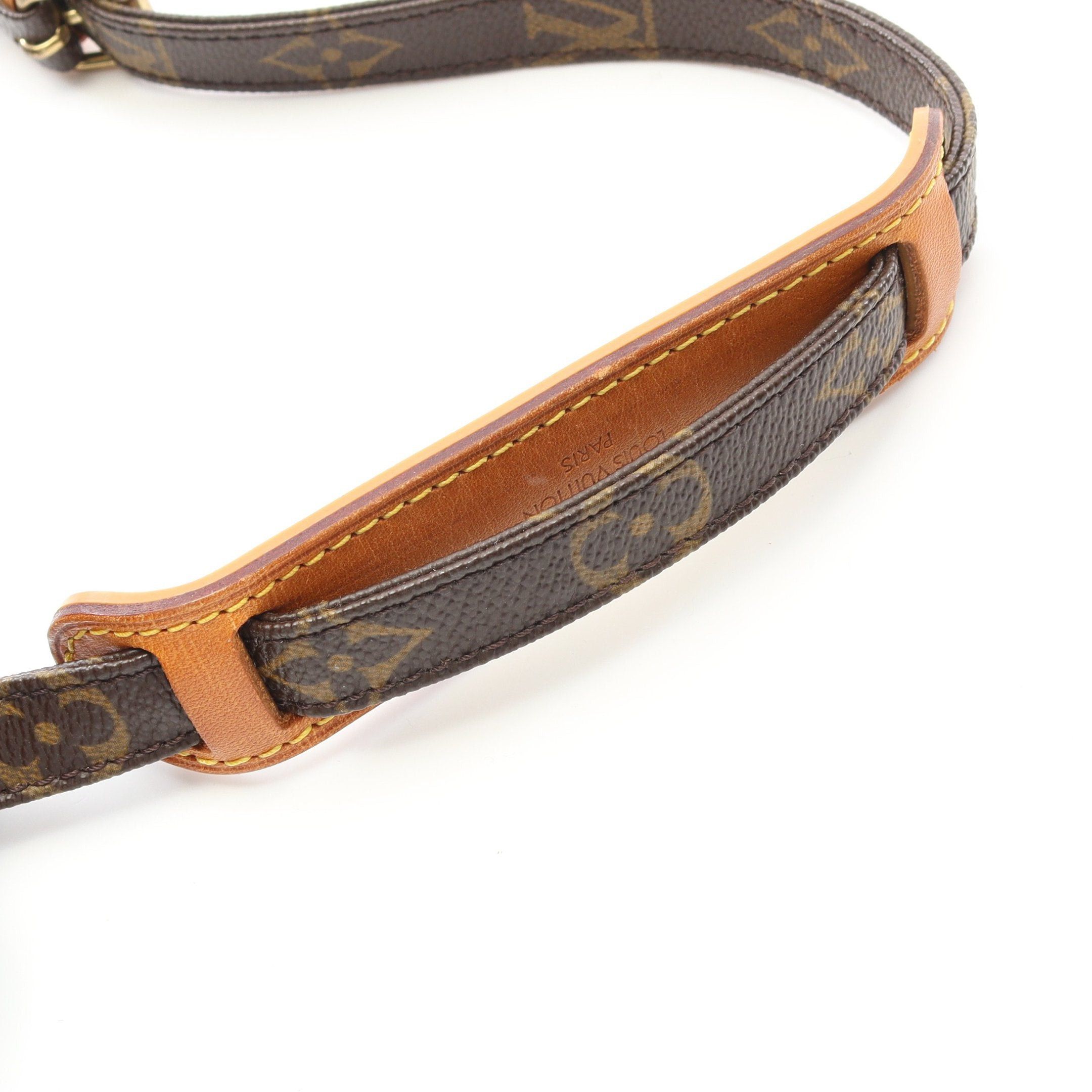 Louis Vuitton Louis Vuitton Amazon Monogram Shoulder Bag Leather Brown Size ONE SIZE - 9 Thumbnail