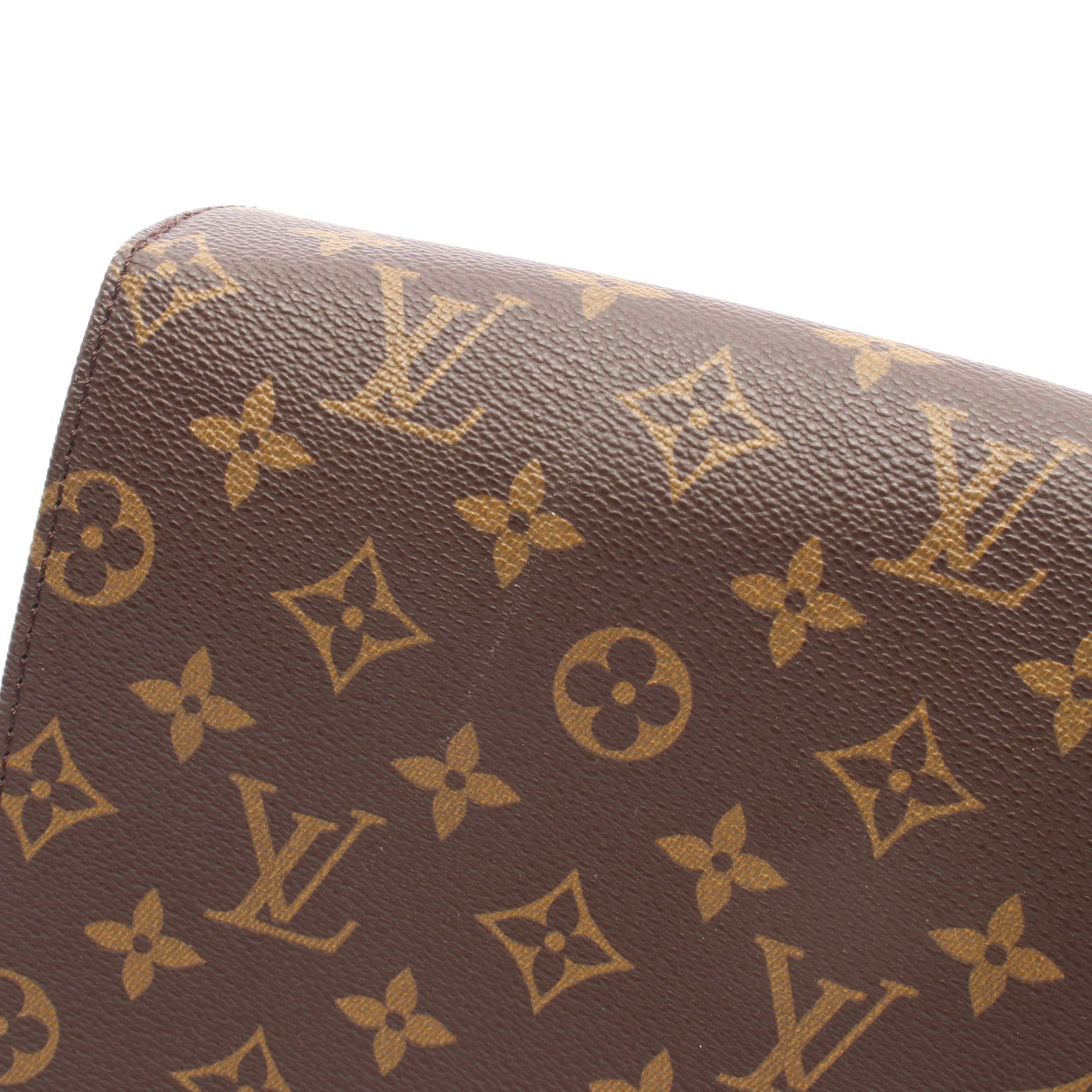 Louis Vuitton Louis Vuitton Cartesier Gm Monogram Shoulder Bag Leather Brown Size ONE SIZE - 10 Thumbnail