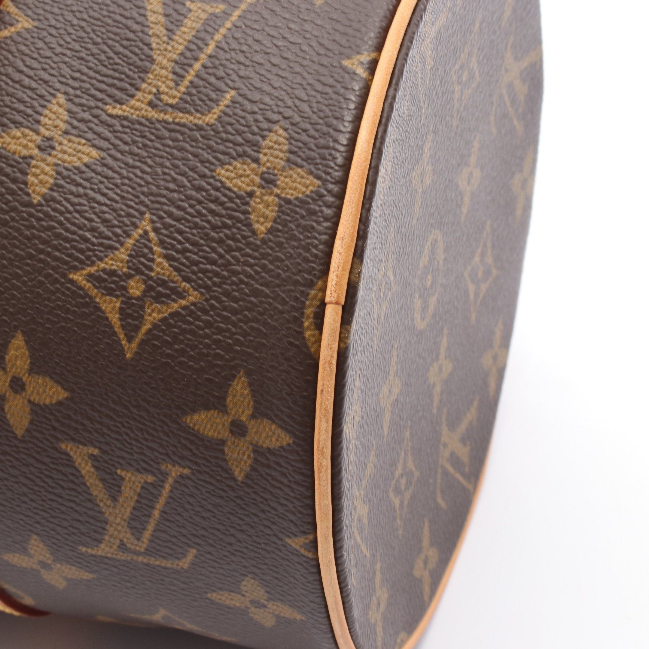 Louis Vuitton Louis Vuitton Papillon 30 Monogram Handbag Leather Brown Size ONE SIZE - 8 Thumbnail