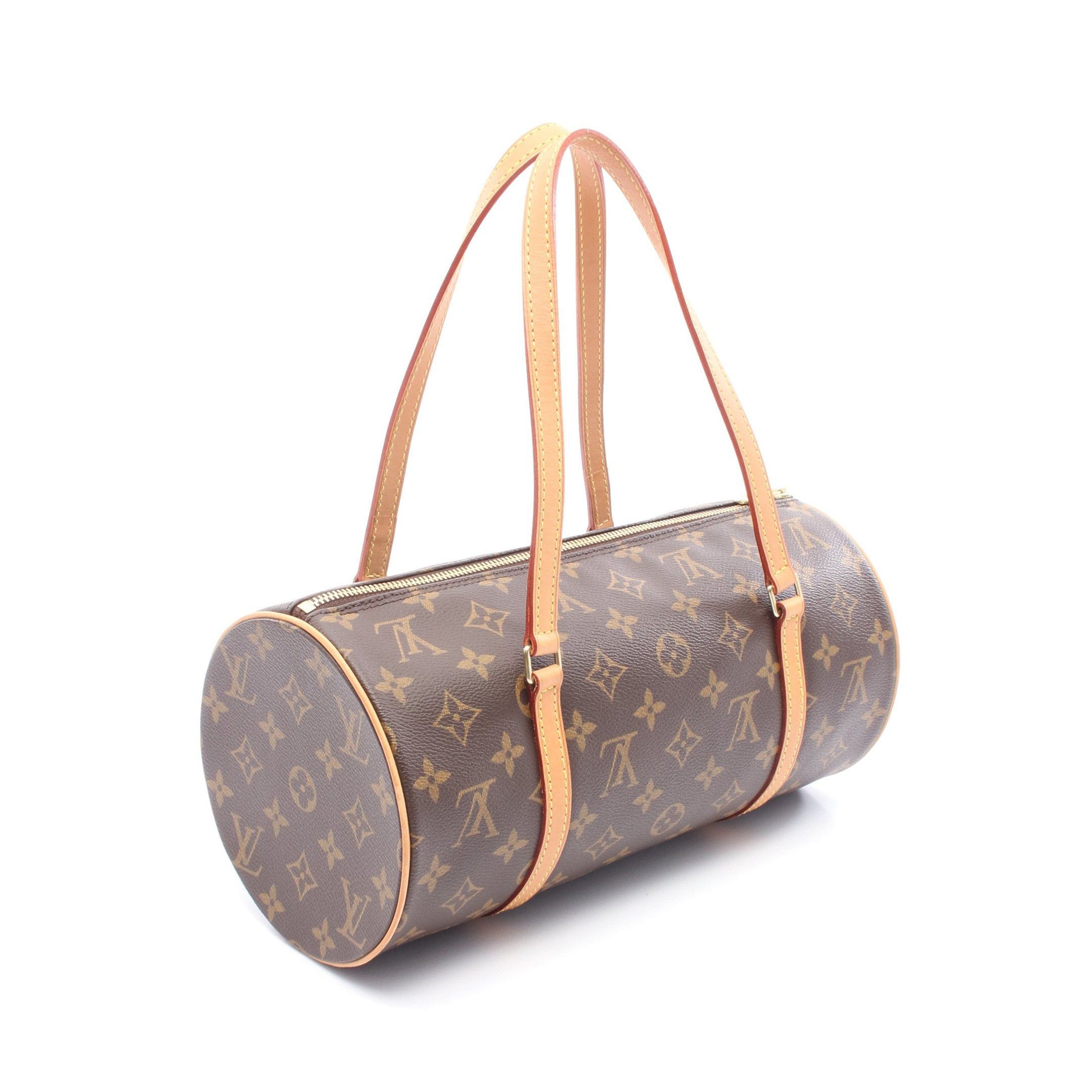 Louis Vuitton Louis Vuitton Papillon 30 Monogram Handbag Leather Brown Size ONE SIZE - 2 Thumbnail