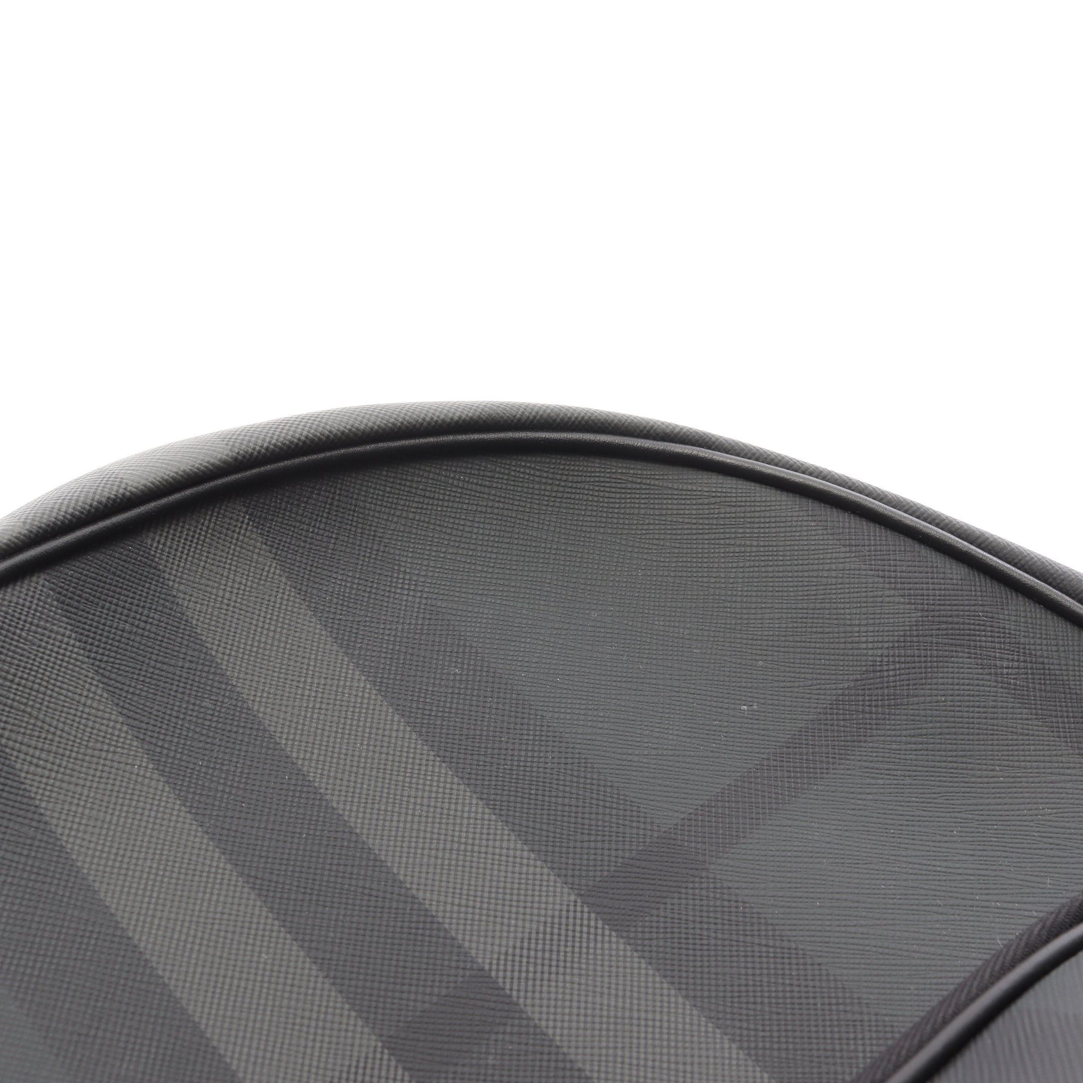 Burberry Burberry Backpack Rucksack Check Leather Gray Black Size ONE SIZE - 8 Thumbnail
