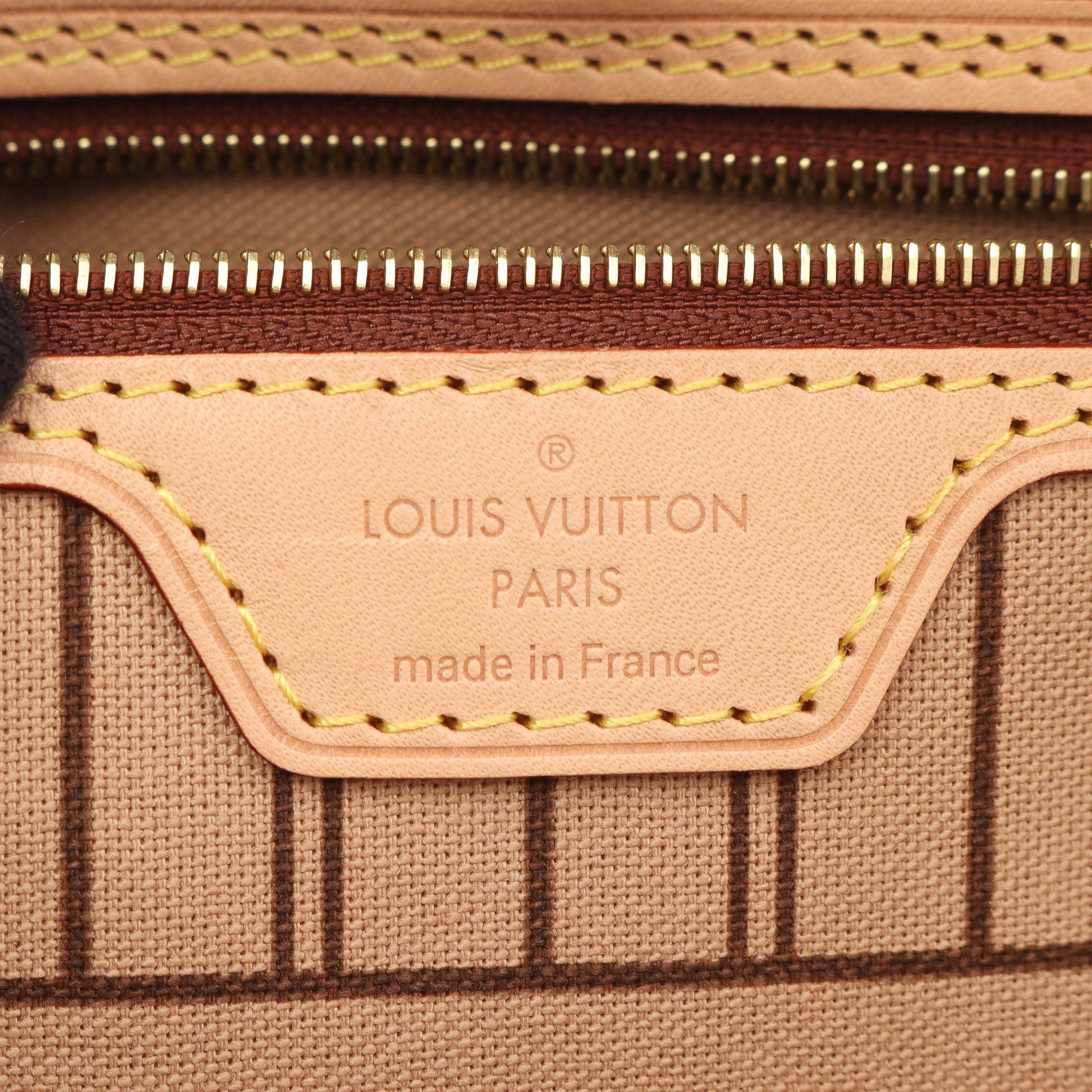 Louis Vuitton Louis Vuitton Neverfull Pm Monogram Handbag Tote Bag Leather Brown Size ONE SIZE - 4 Thumbnail