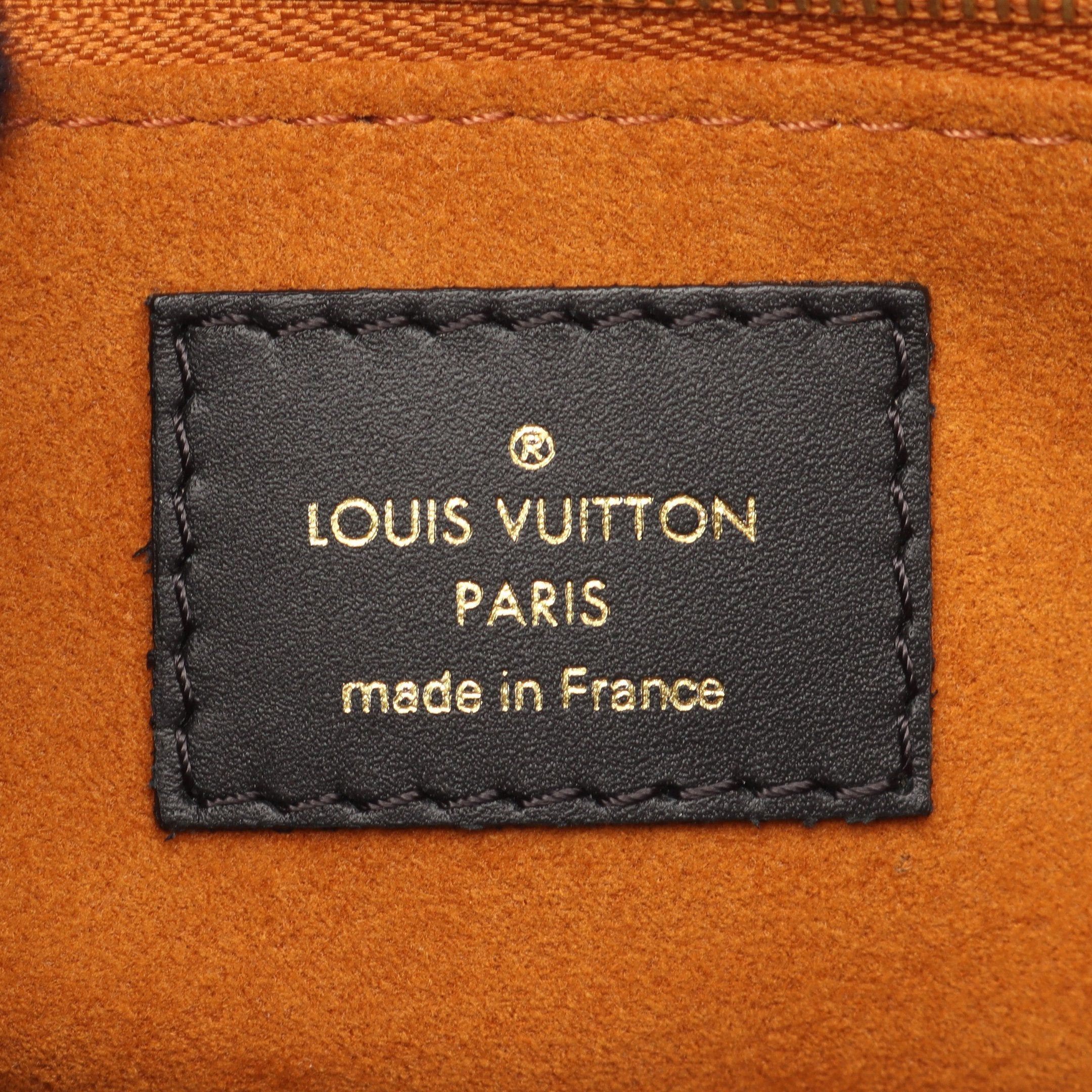 Louis Vuitton Louis Vuitton On-The-Go Mm Monogram Empreinte Noir Shoulder Bag Tote Leather Black Size ONE SIZE - 4 Thumbnail