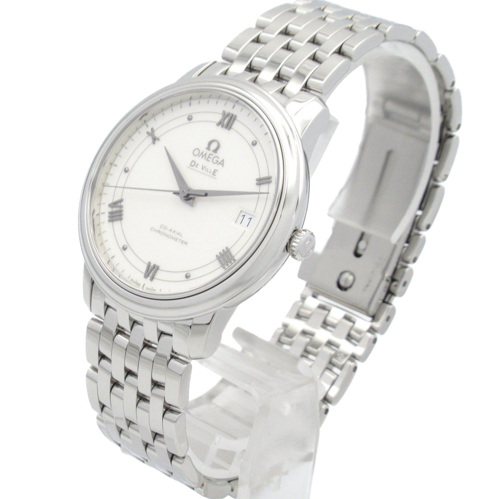 Omega Omega De Ville Prestige Mens Watch Automatic Winding Stainless Steel White Size ONE SIZE - 2 Thumbnail