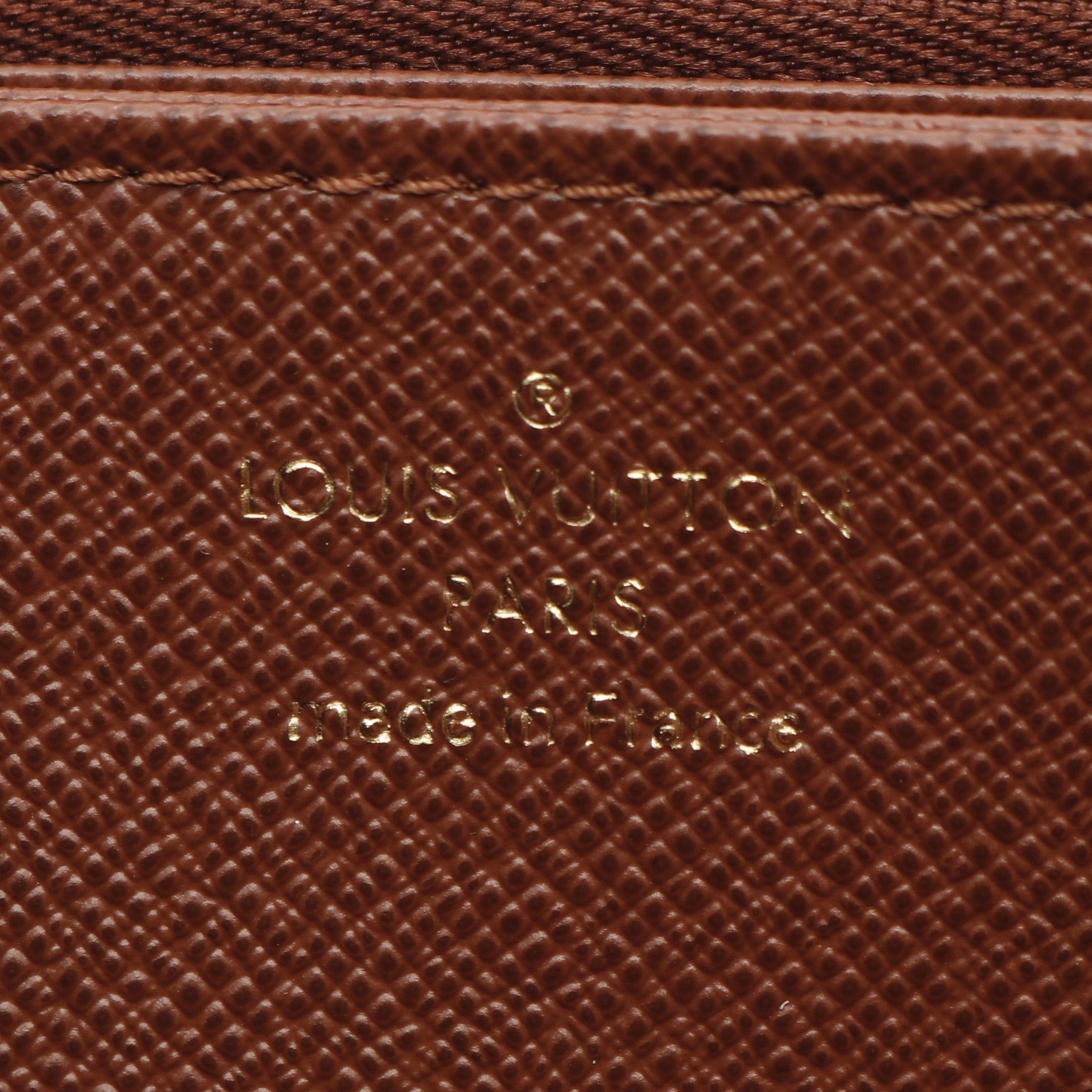 Louis Vuitton Louis Vuitton Zippy Wallet Monogram Round Zipper Long Brown Size ONE SIZE - 4 Thumbnail